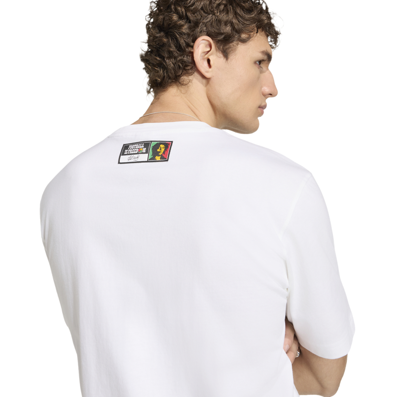 adidas Jamaica Bob OG 2 T-Shirt Image 5 of 10. Tap to open photo gallery.