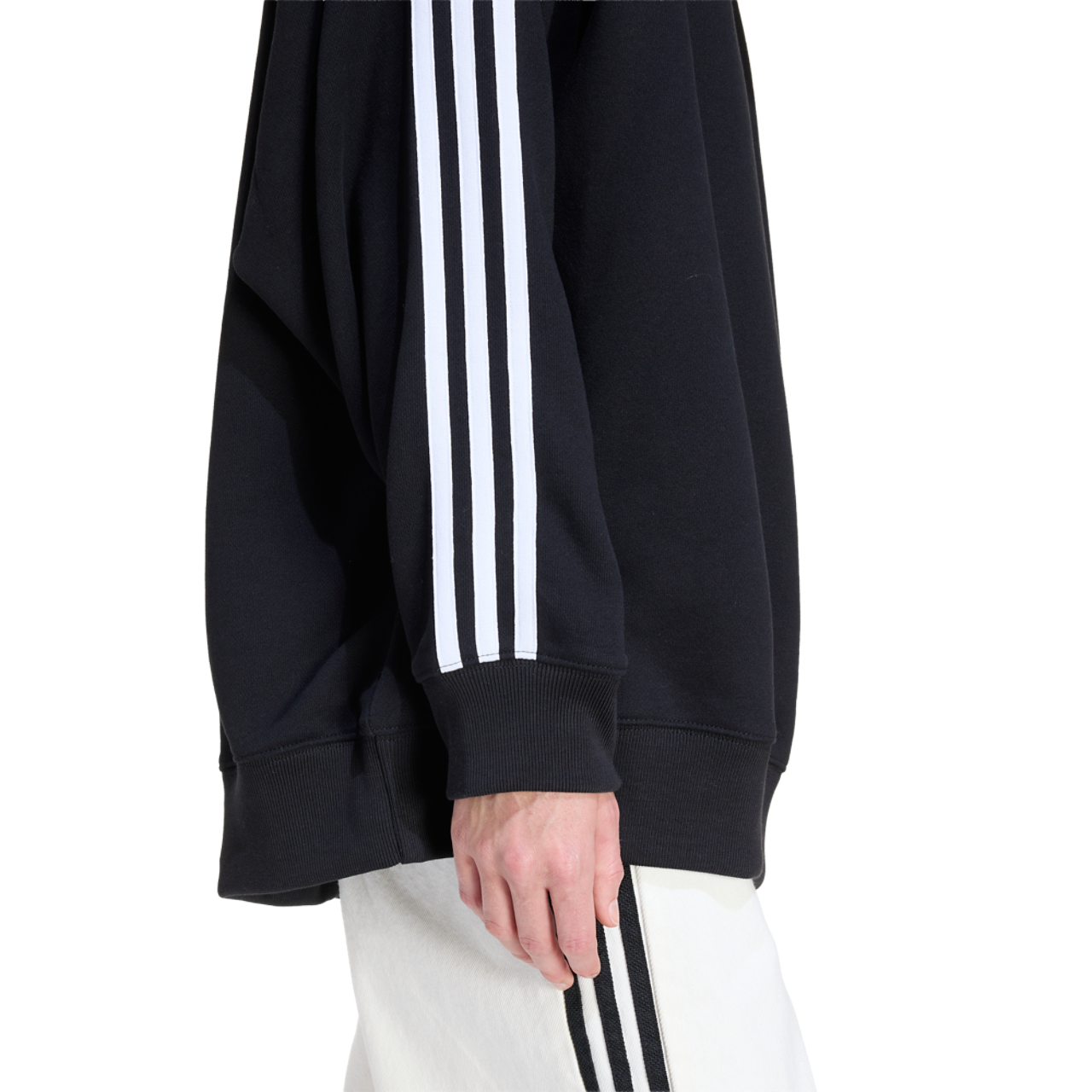 adidas Originals Oversized Adilenium Crew Sweatshirt Image 4 of 6. Tap to open photo gallery.