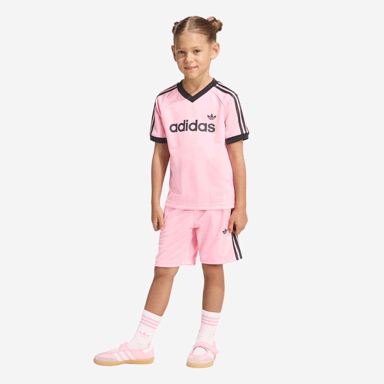 adidas Originals Jersey & Shorts Set Image 1 of 6. Tap to open photo gallery.