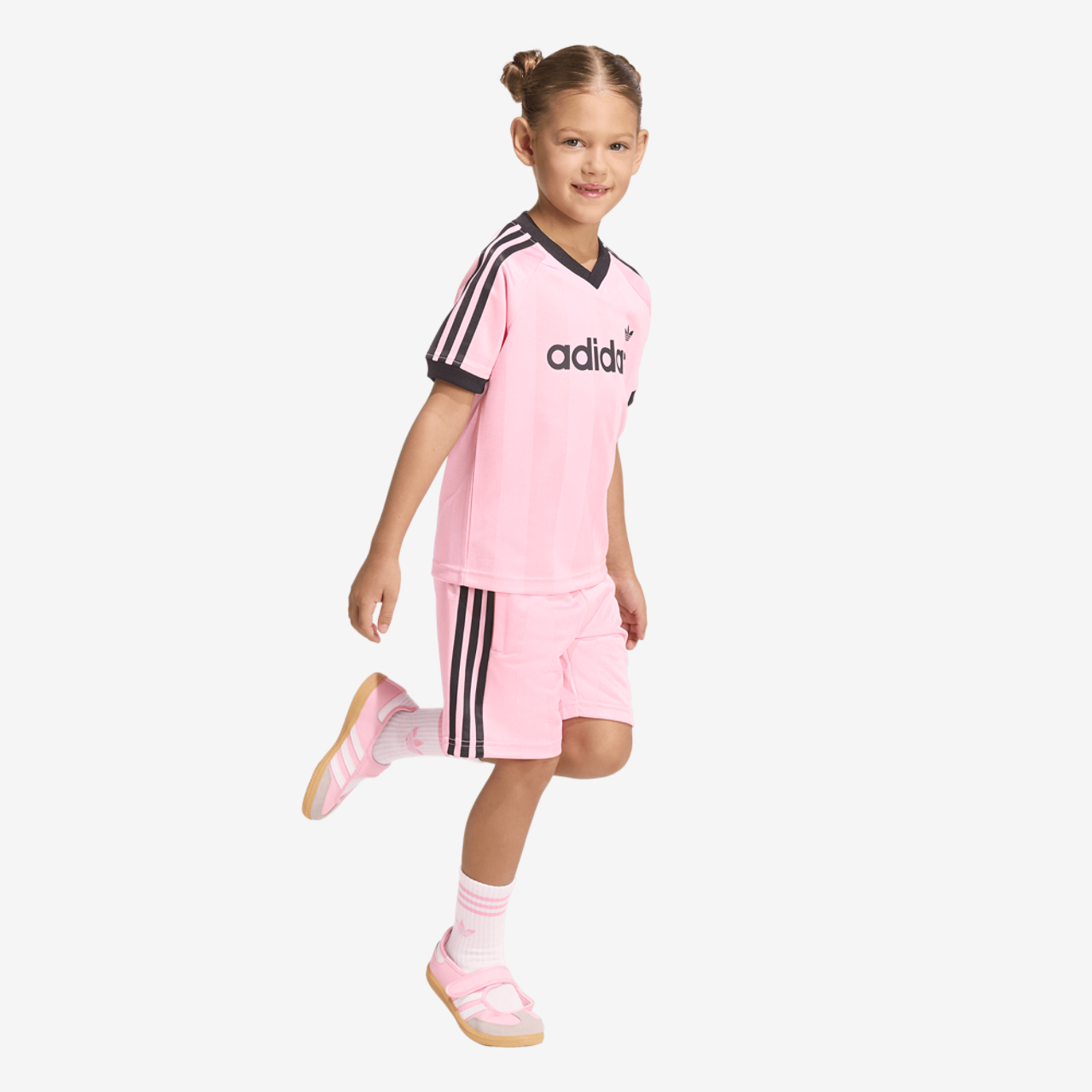 adidas Originals Jersey & Shorts Set Image 5 of 6. Tap to open photo gallery.