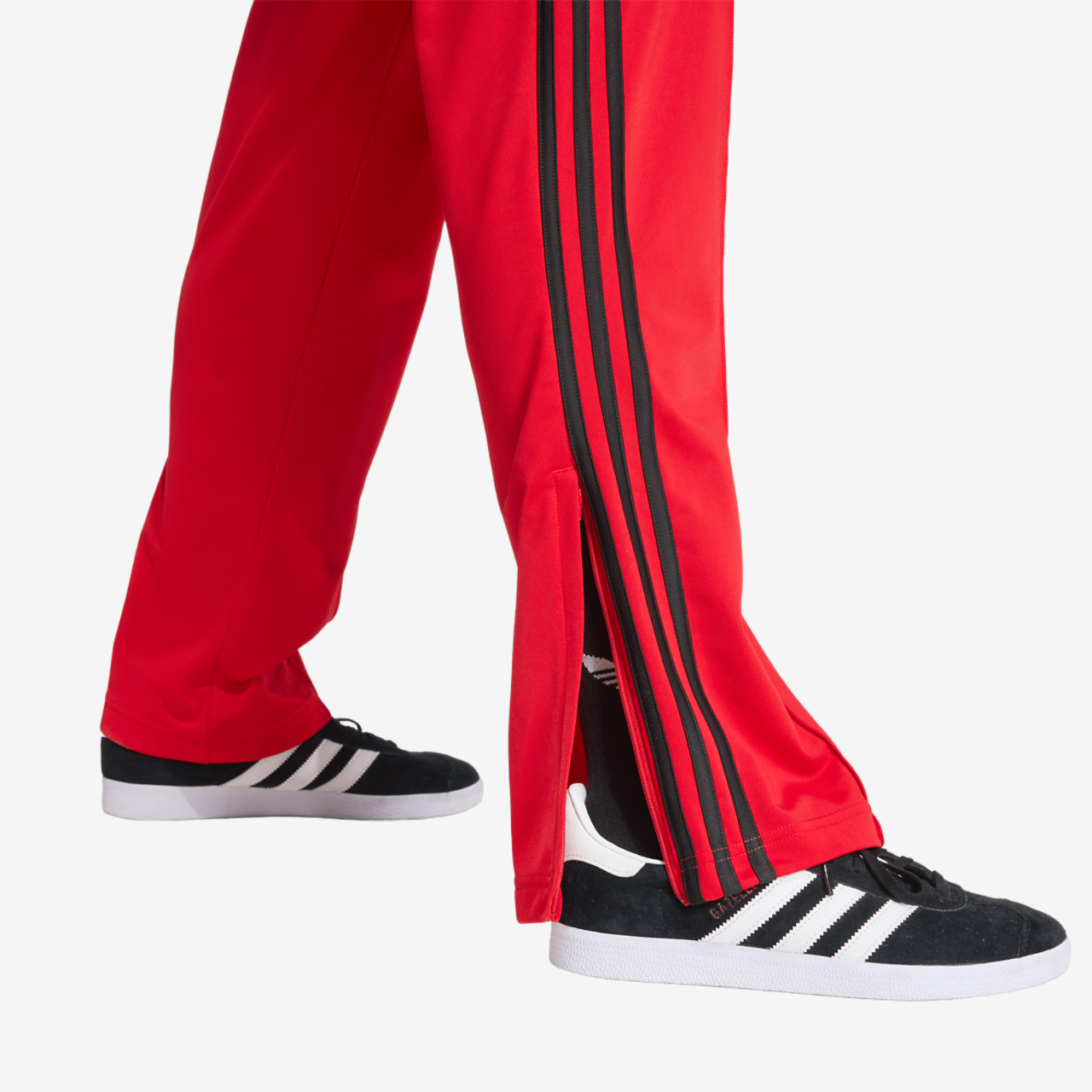 adidas gazelle silver green womens adidas Women's Adicolor Firebird Knit Track Pants - Black main image 1