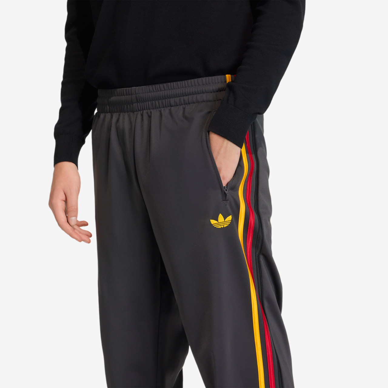 adidas Firebird Track Pants Image 4 of 7. Tap to open photo gallery.