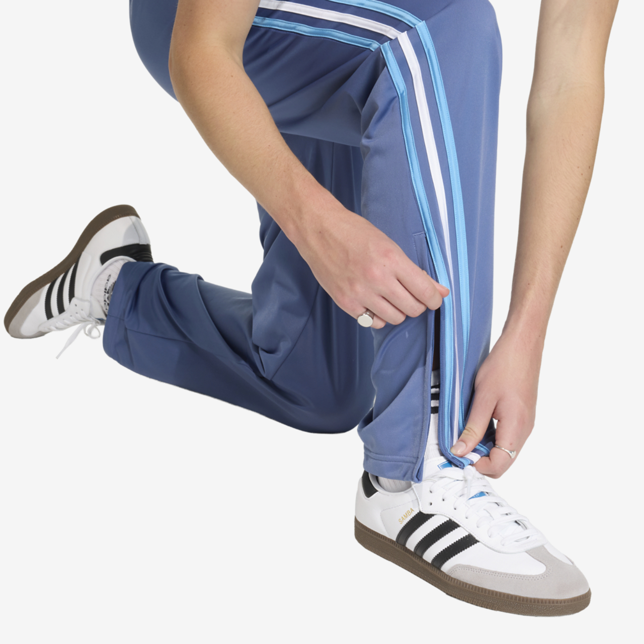 adidas Firebird Track Pants Image 4 of 4. Tap to open photo gallery.