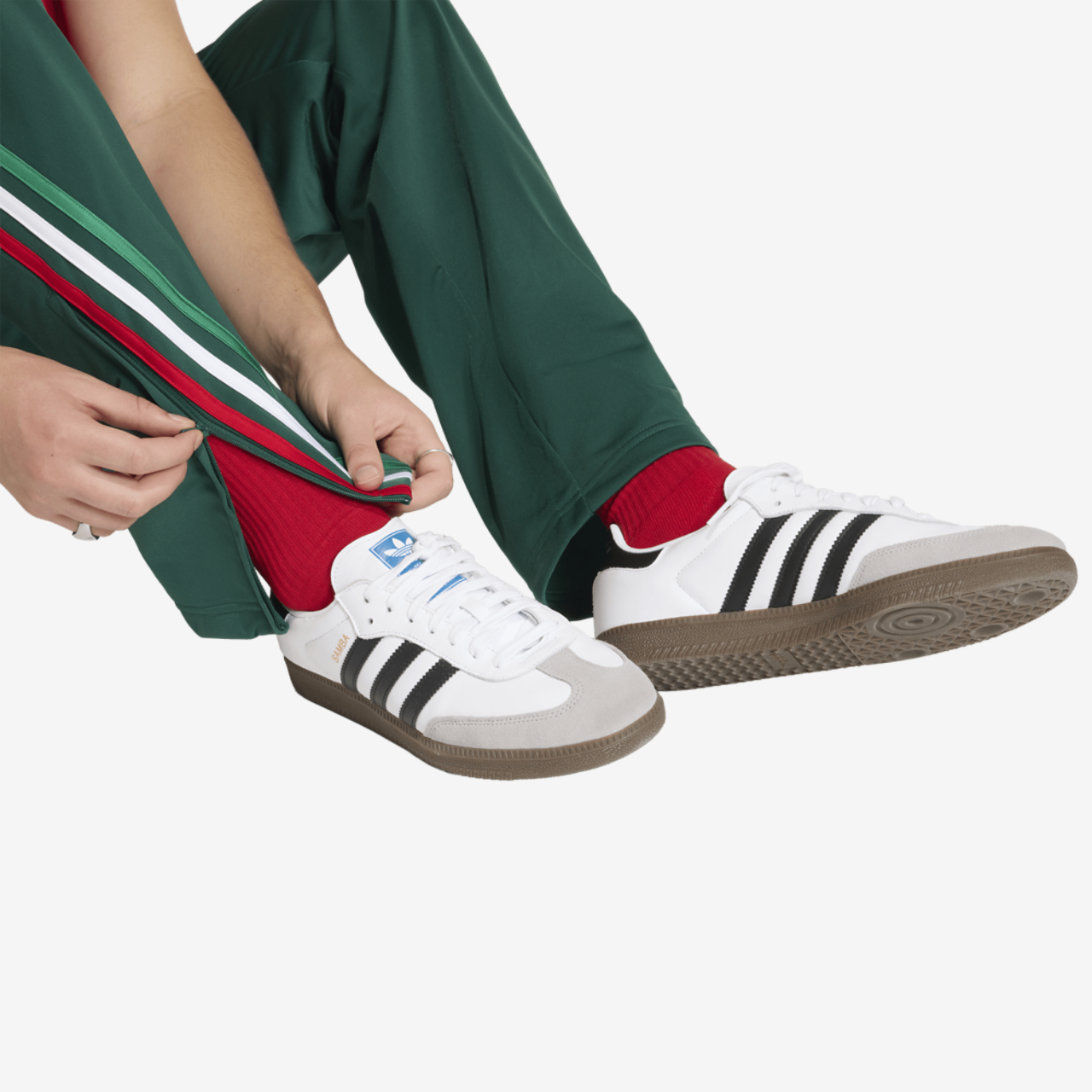 adidas Firebird Track Pants Image 4 of 4. Tap to open photo gallery.