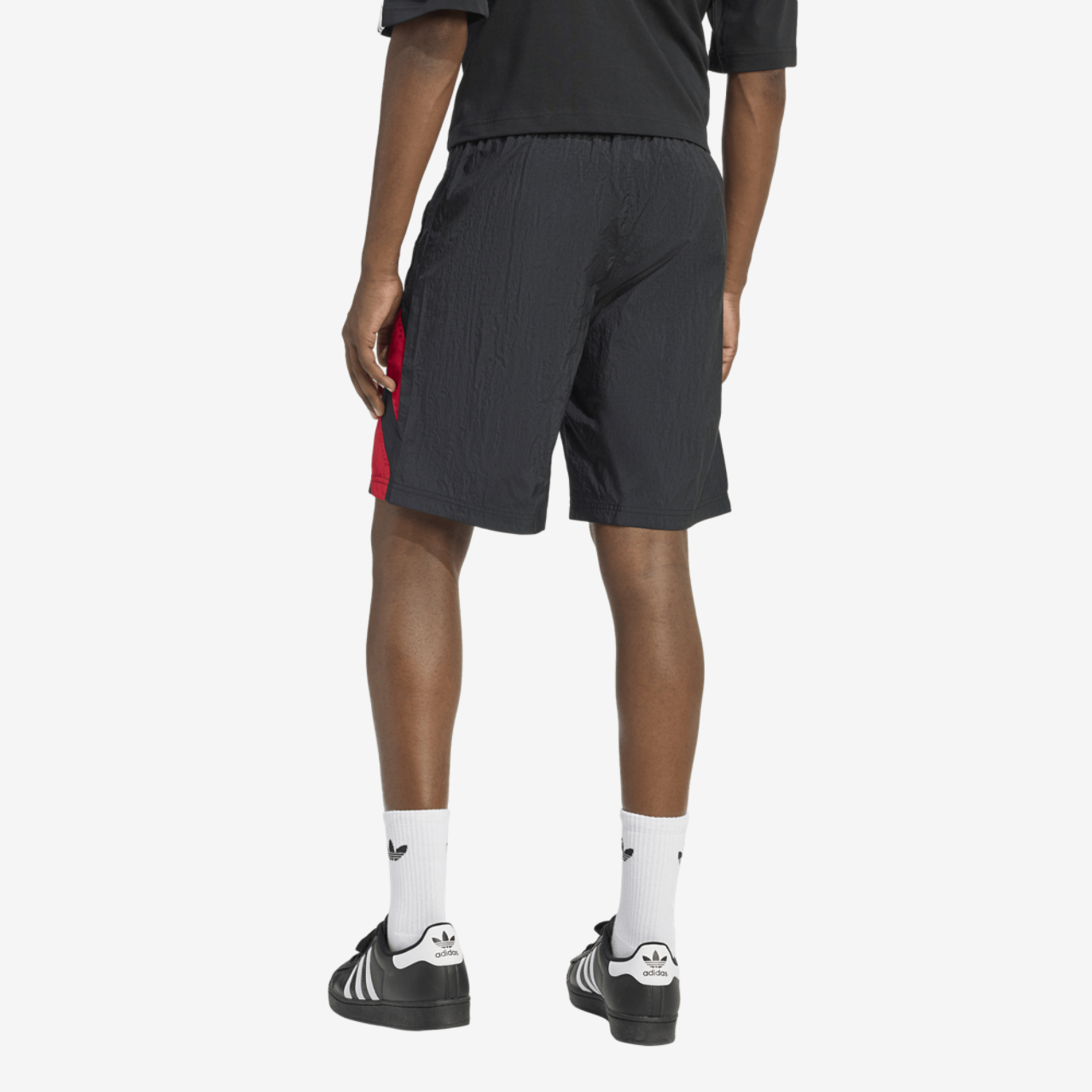 adidas Originals adicolor Blocked 9" Shorts Image 2 of 6. Tap to open photo gallery.