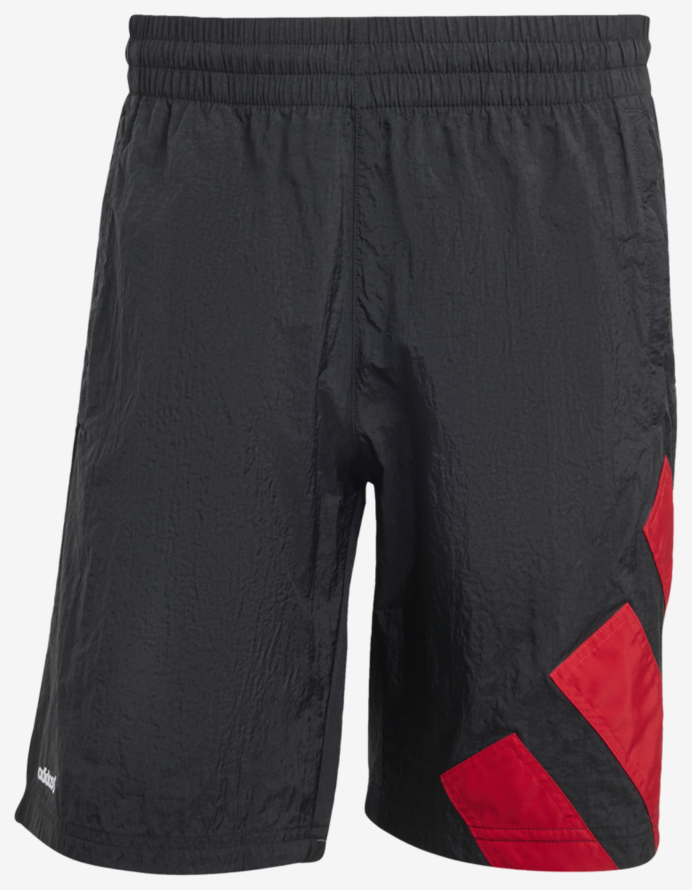 adidas Originals adicolor Blocked 9" Shorts Image 6 of 6. Tap to open photo gallery.
