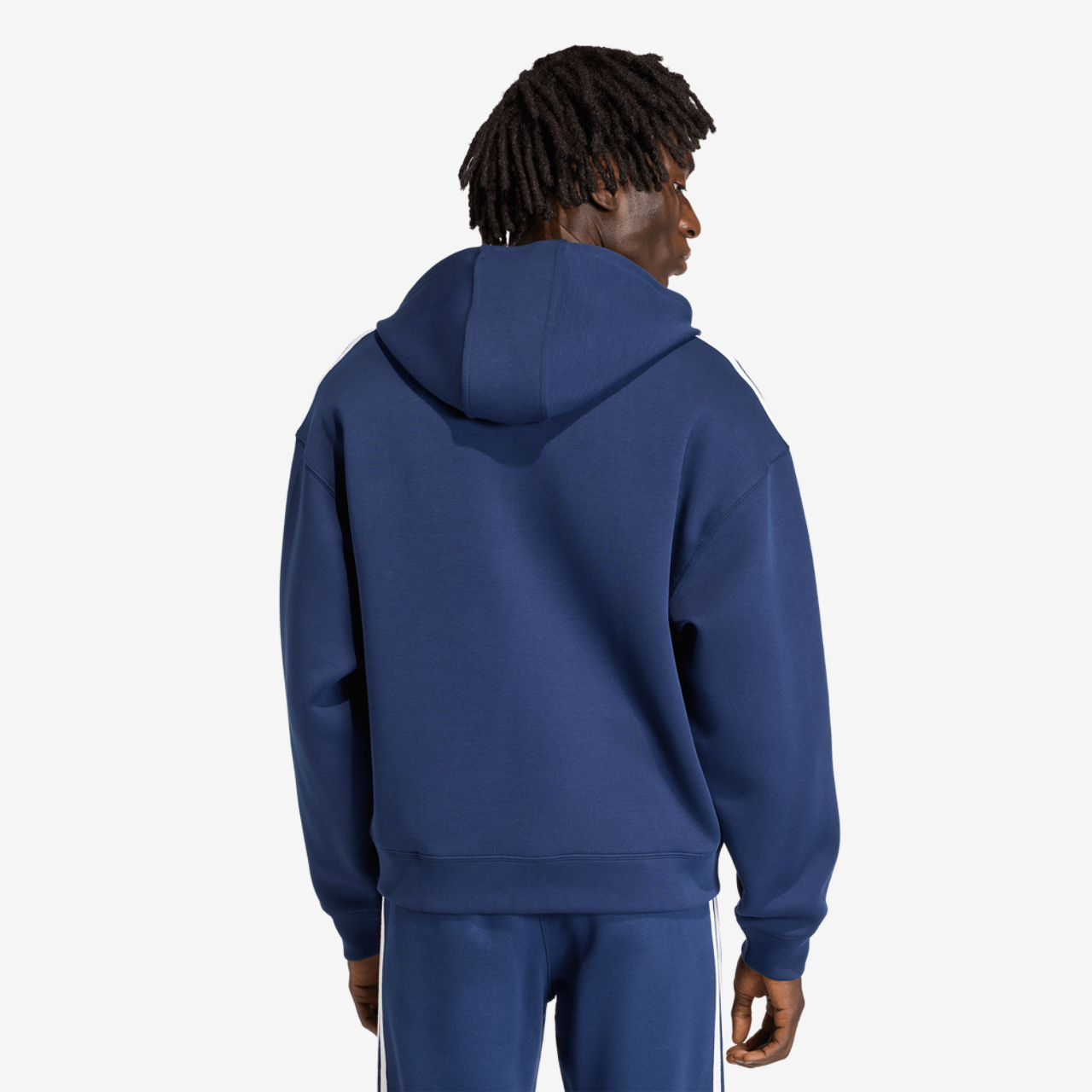 adidas Originals Adicolor Oversize Full-Zip Hoodie Image 2 of 6. Tap to open photo gallery.
