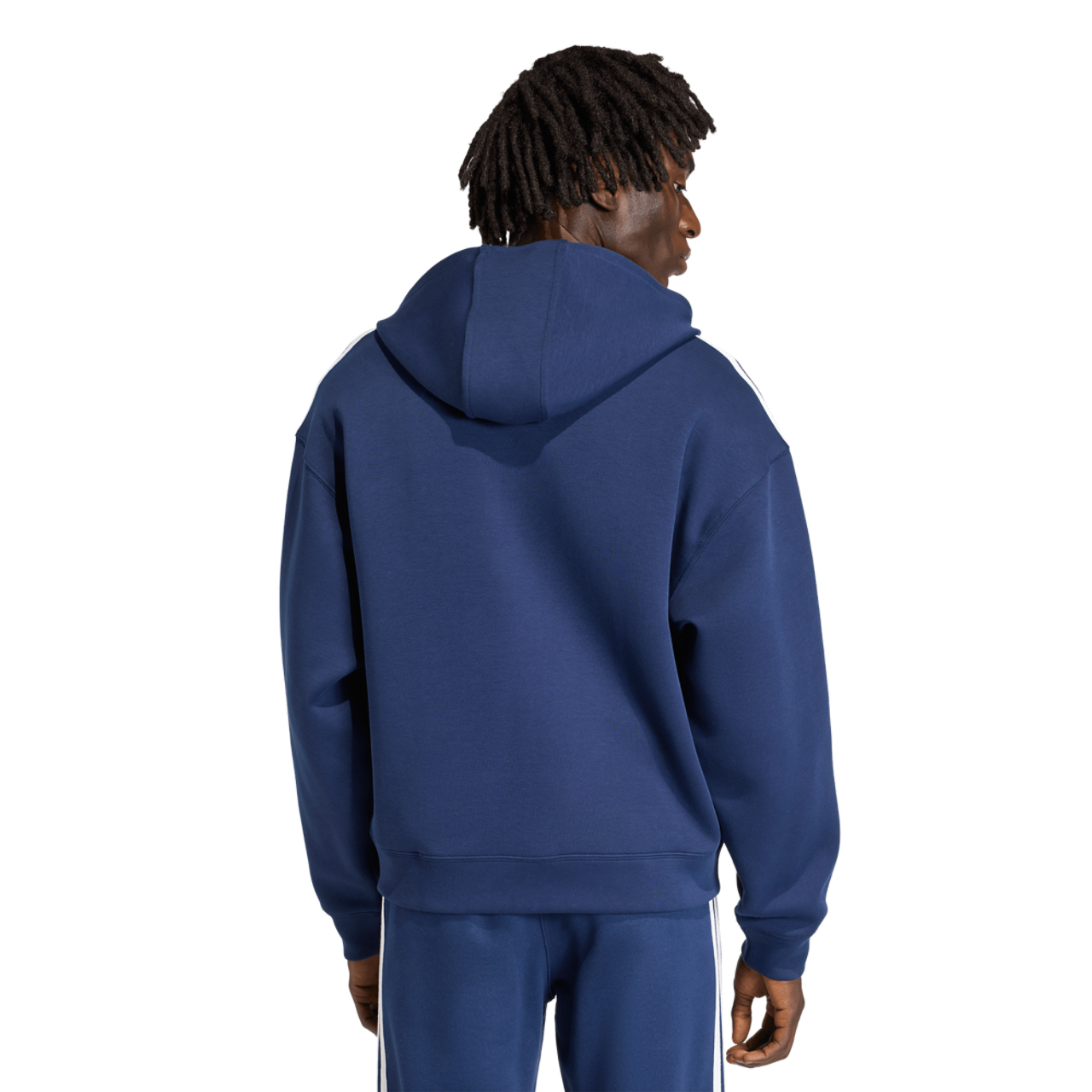 adidas Originals Adicolor Oversize Full-Zip Hoodie Image 2 of 6. Tap to open photo gallery.