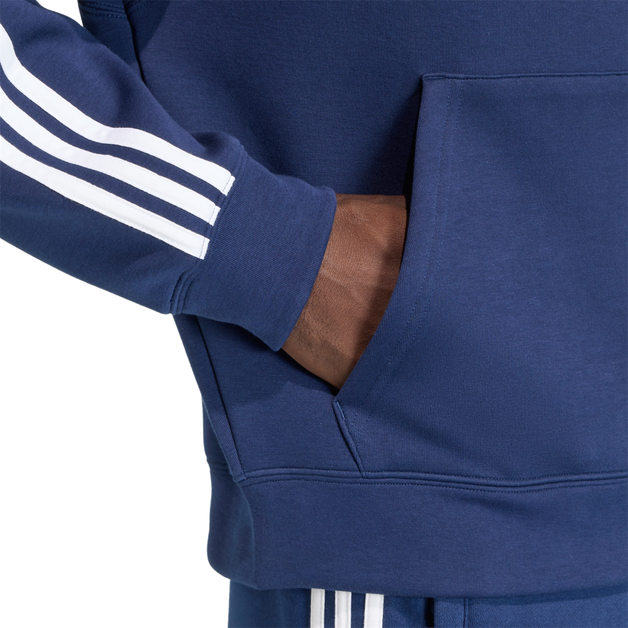 adidas Originals Adicolor Oversize Full-Zip Hoodie Image 3 of 6. Tap to open photo gallery.