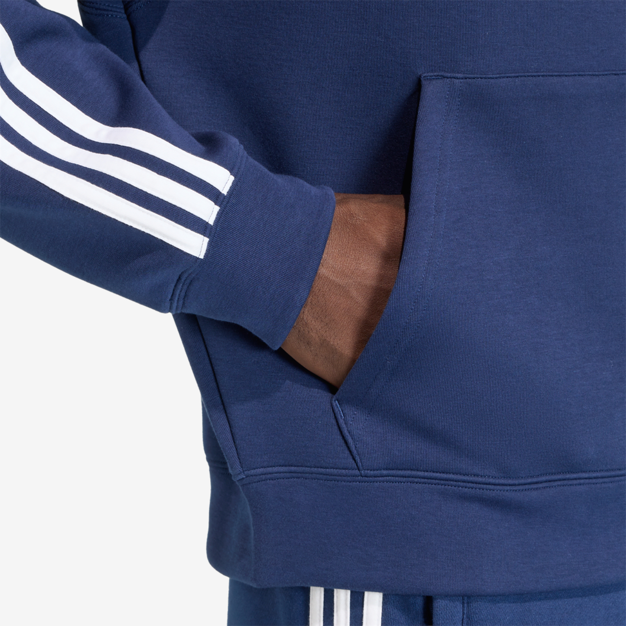 adidas Originals Adicolor Oversize Full-Zip Hoodie Image 3 of 6. Tap to open photo gallery.