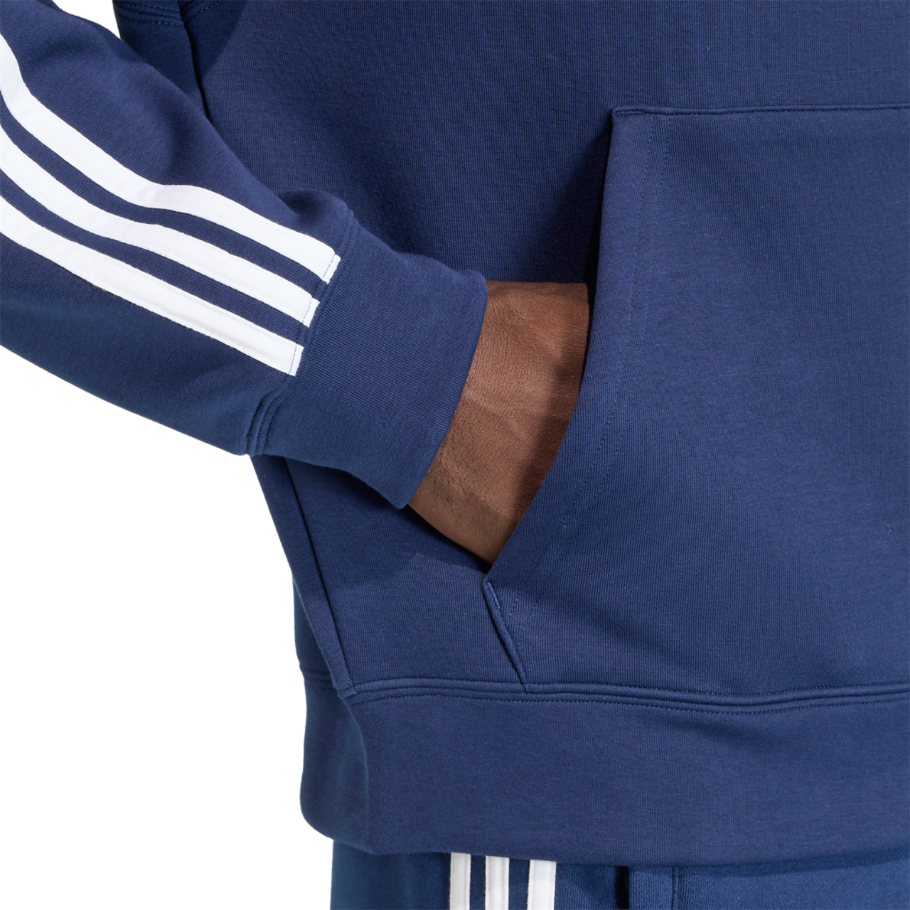adidas Originals Adicolor Oversize Full-Zip Hoodie Image 3 of 6. Tap to open photo gallery.