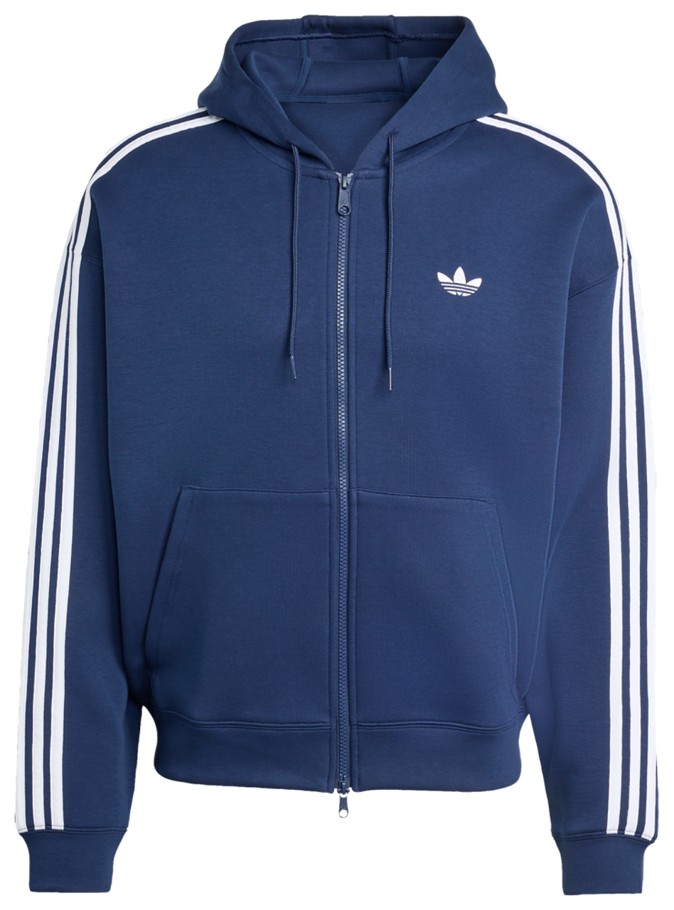 adidas Originals Adicolor Oversize Full-Zip Hoodie Image 6 of 6. Tap to open photo gallery.