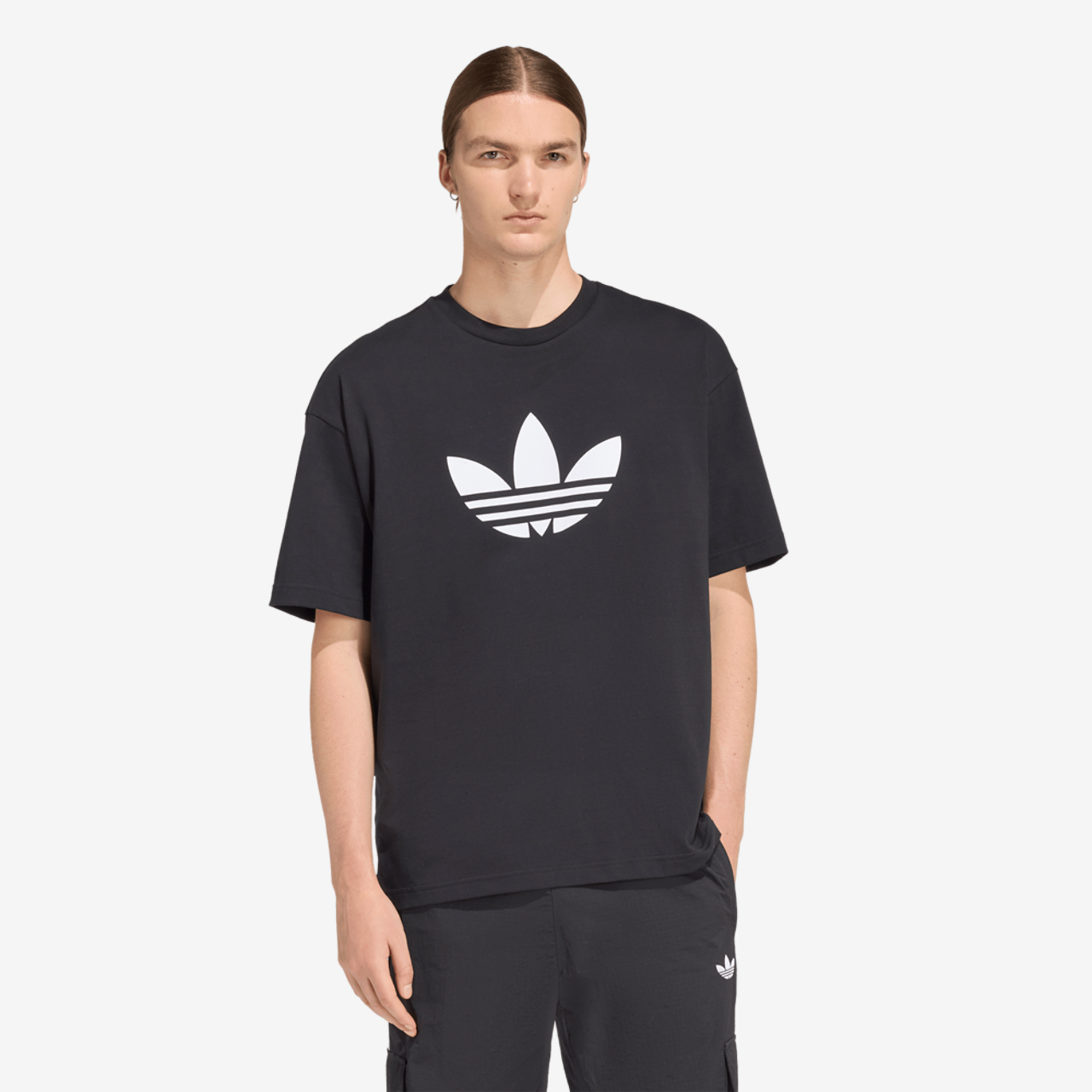 adidas Originals adicolor Trefoil T-Shirt Image 1 of 7. Tap to open photo gallery.