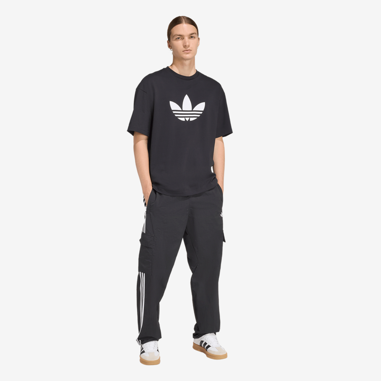 adidas Originals adicolor Trefoil T-Shirt Image 6 of 7. Tap to open photo gallery.