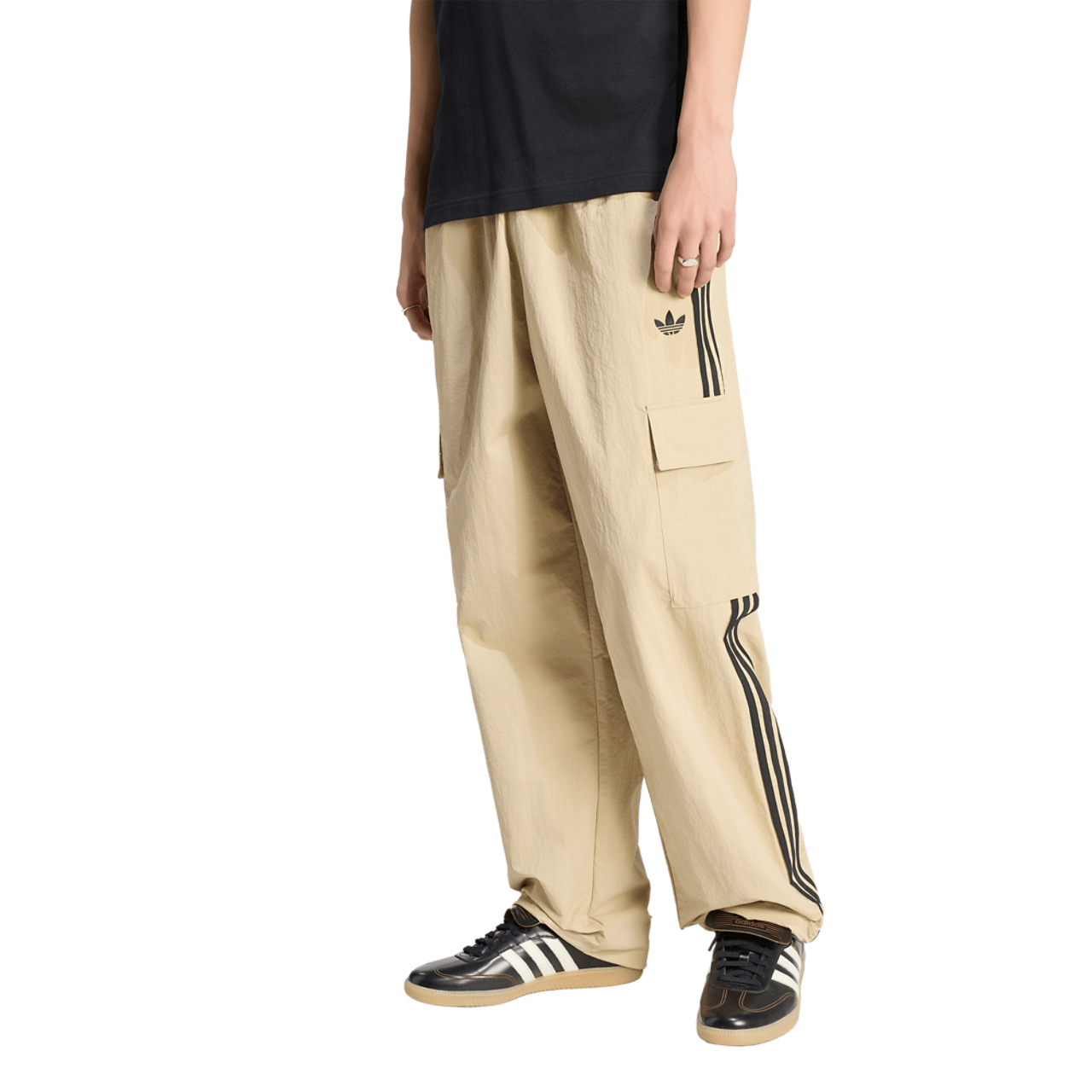 adidas Originals adicolor Classics 3 Strp Cargo Pants Image 1 of 6. Tap to open photo gallery.