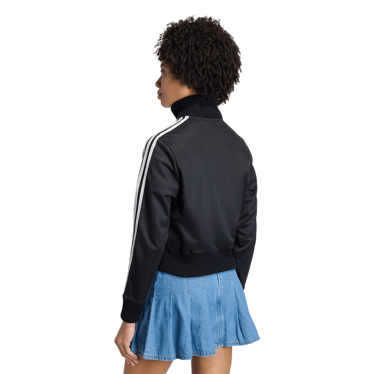 adidas Originals Firebird Knitted Crochet Track Top Image 3 of 7. Tap to open photo gallery.