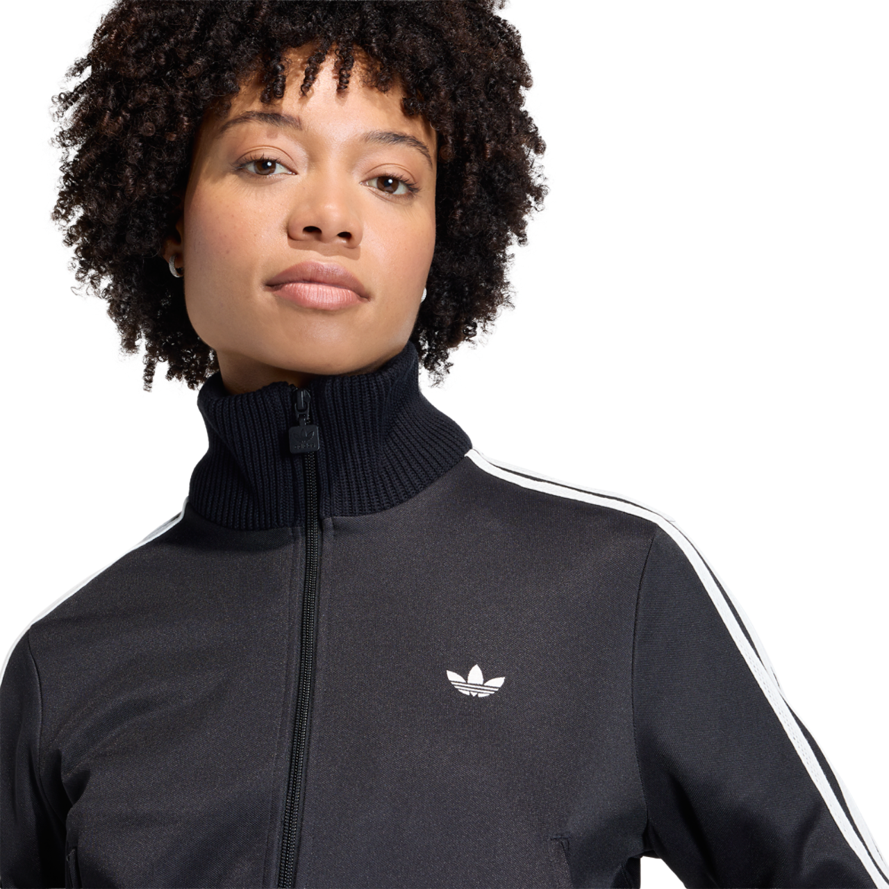 adidas Originals Firebird Knitted Crochet Track Top Image 4 of 7. Tap to open photo gallery.