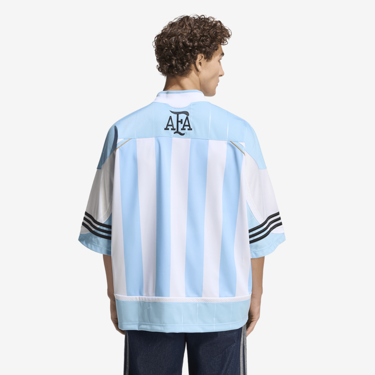 adidas Bringback Remixed Argentina Jersey Image 2 of 4. Tap to open photo gallery.