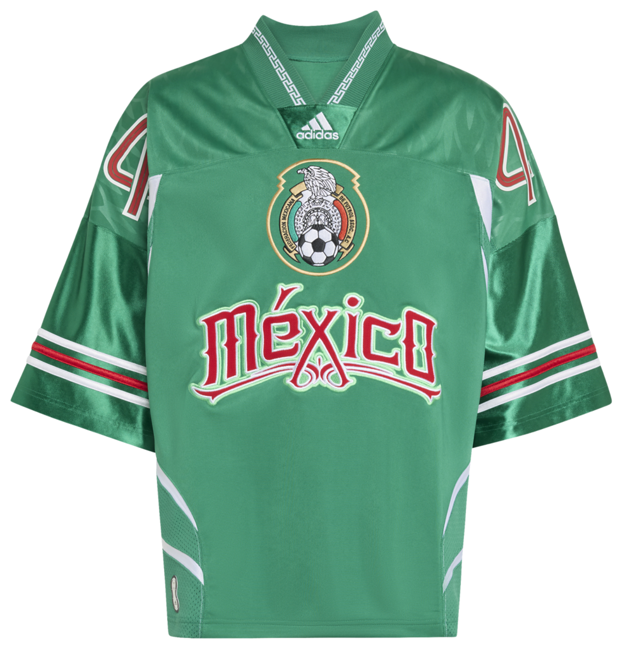 adidas Mexico Retro Oversized Jersey Image 1 of 1. Tap to open photo gallery.