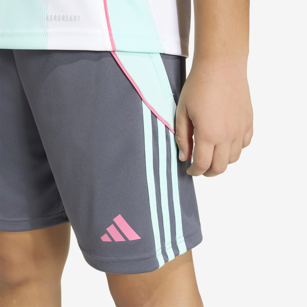 adidas Messi Soccer Shorts Image 3 of 4. Tap to open photo gallery.