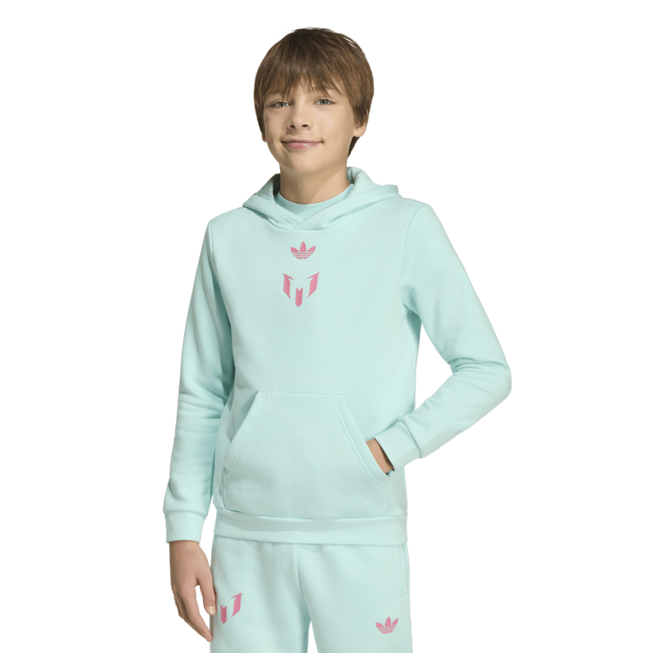 adidas Messi Soccer Hoodie Image 1 of 5. Tap to open photo gallery.