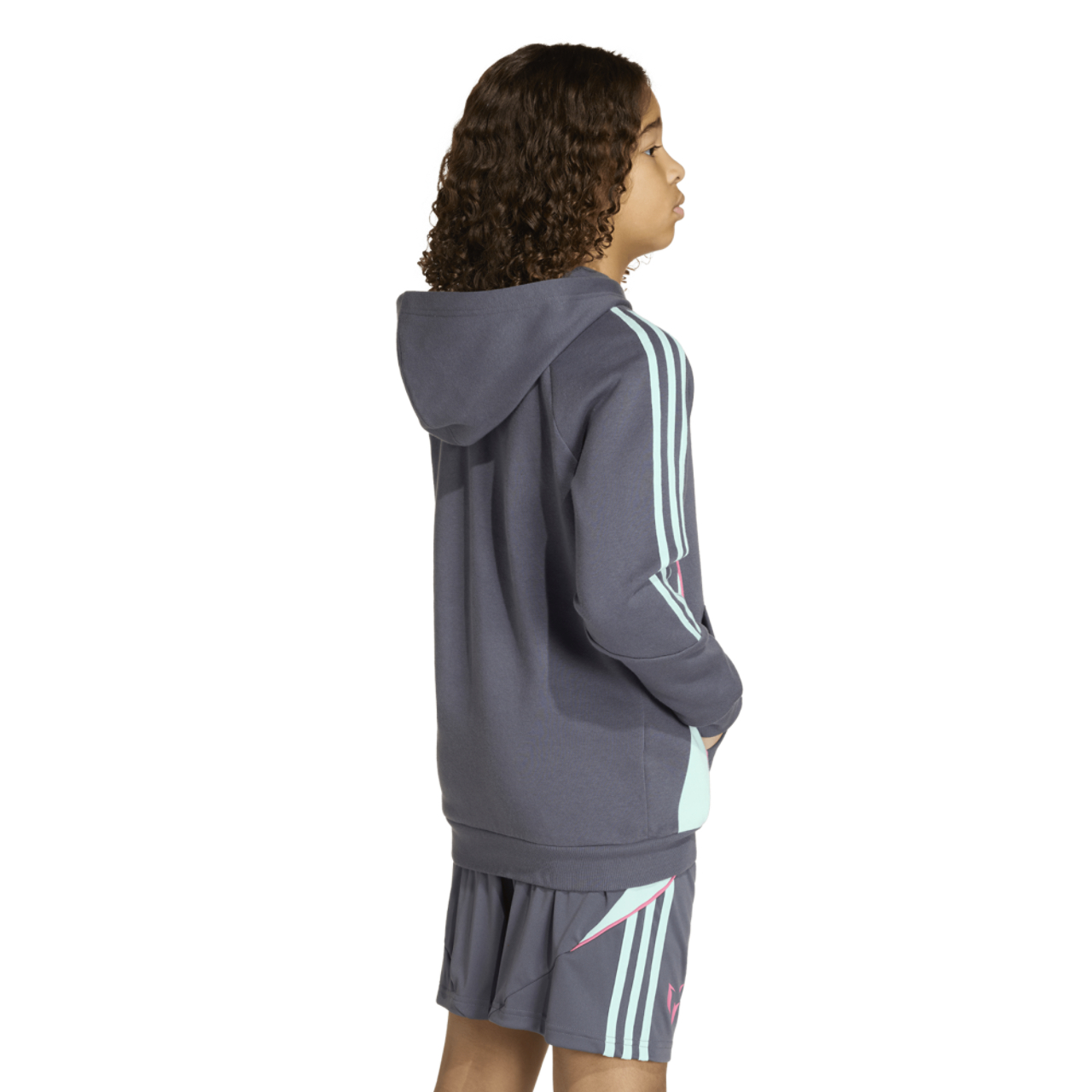 adidas Messi Soccer Hoodie Image 2 of 4. Tap to open photo gallery.