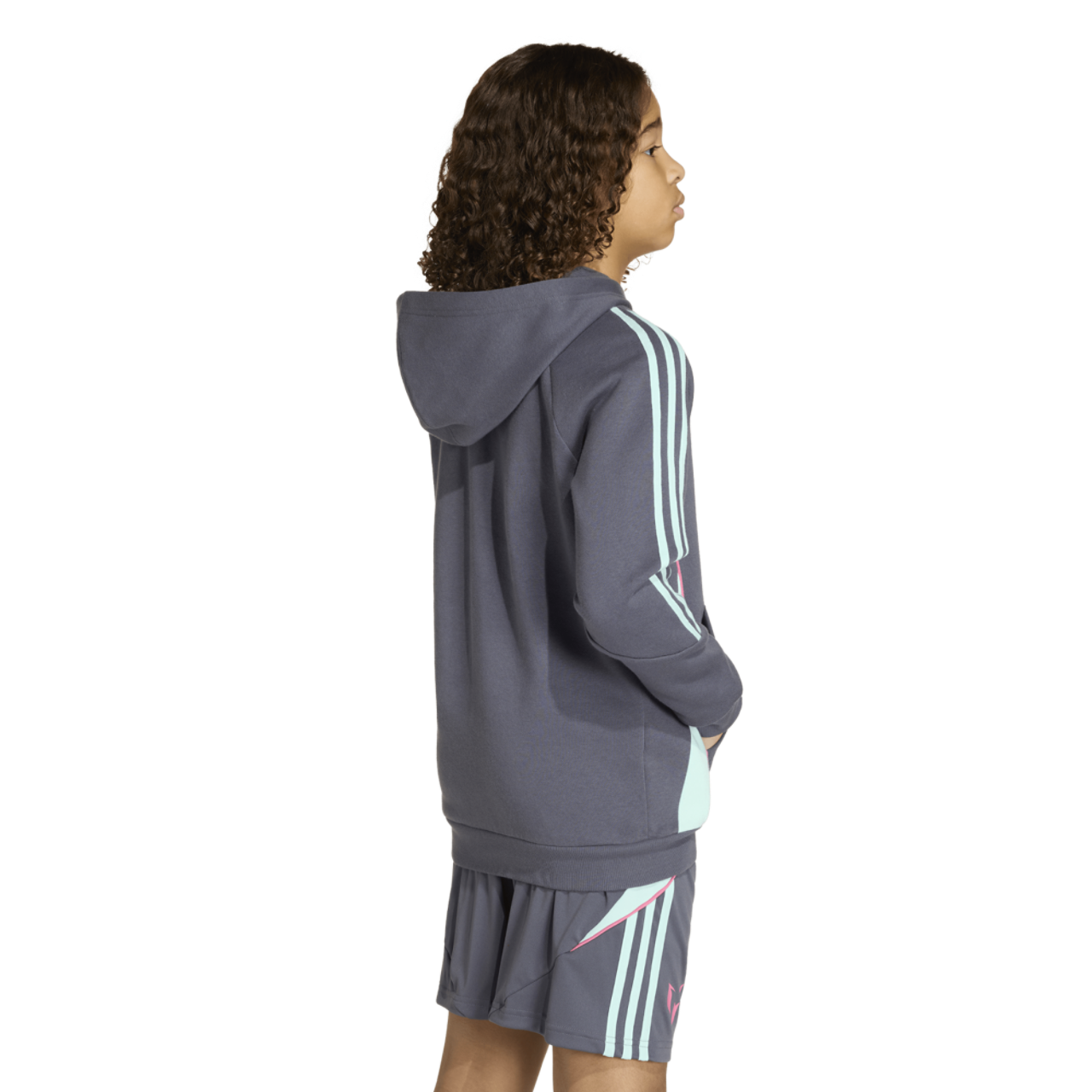 adidas Messi Soccer Hoodie Image 2 of 4. Tap to open photo gallery.