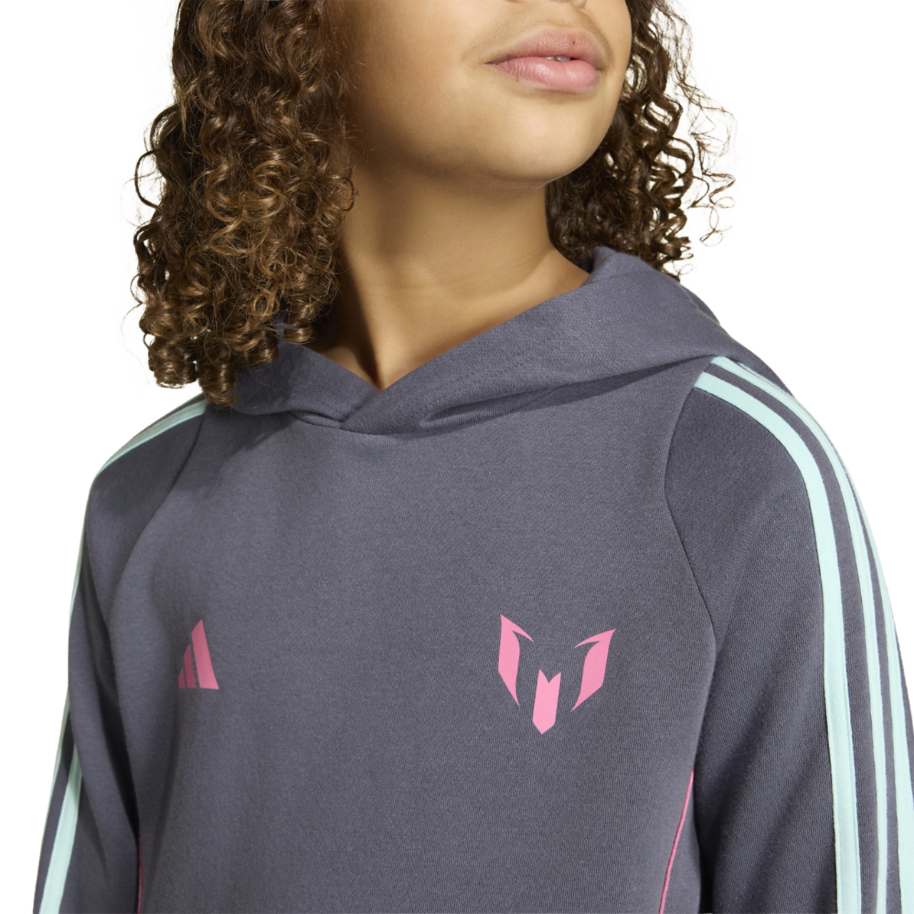 adidas Messi Soccer Hoodie Image 3 of 4. Tap to open photo gallery.