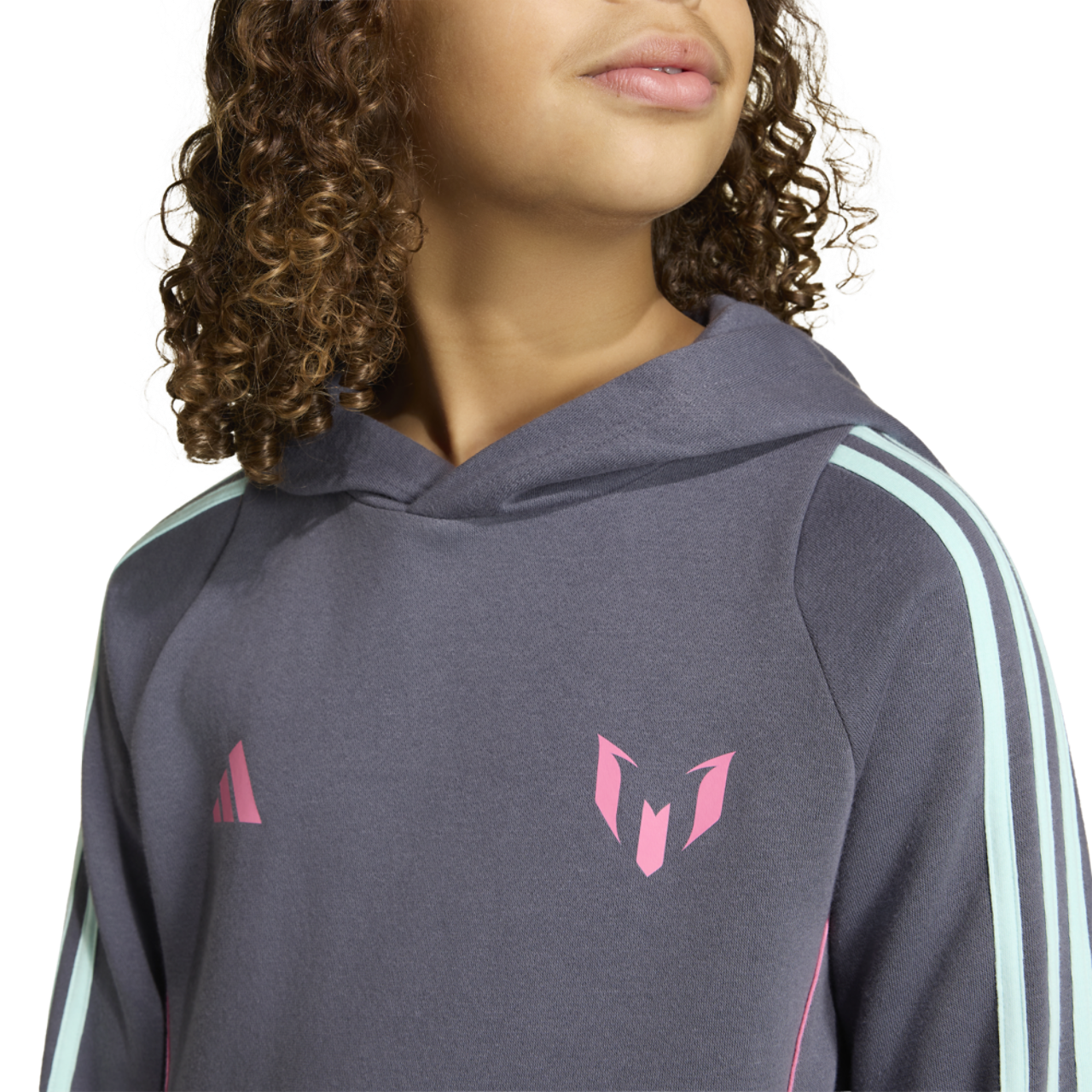 adidas Messi Soccer Hoodie Image 3 of 4. Tap to open photo gallery.