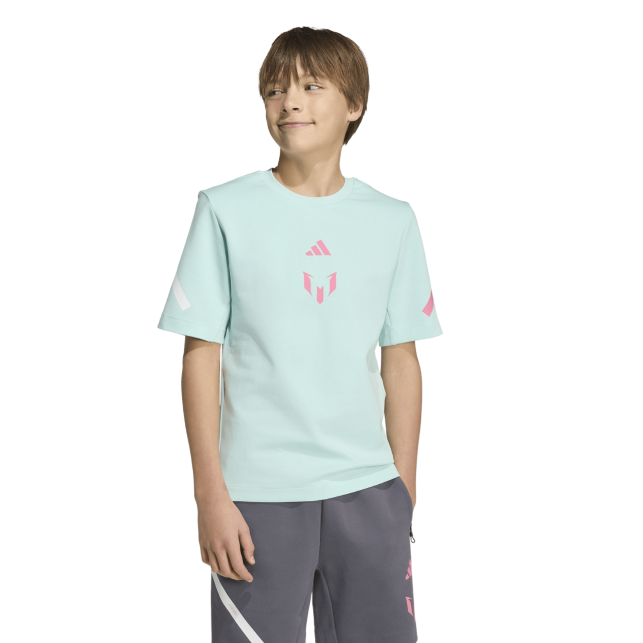 adidas Messi Z.N.E. Soccer T-Shirt Image 1 of 3. Tap to open photo gallery.