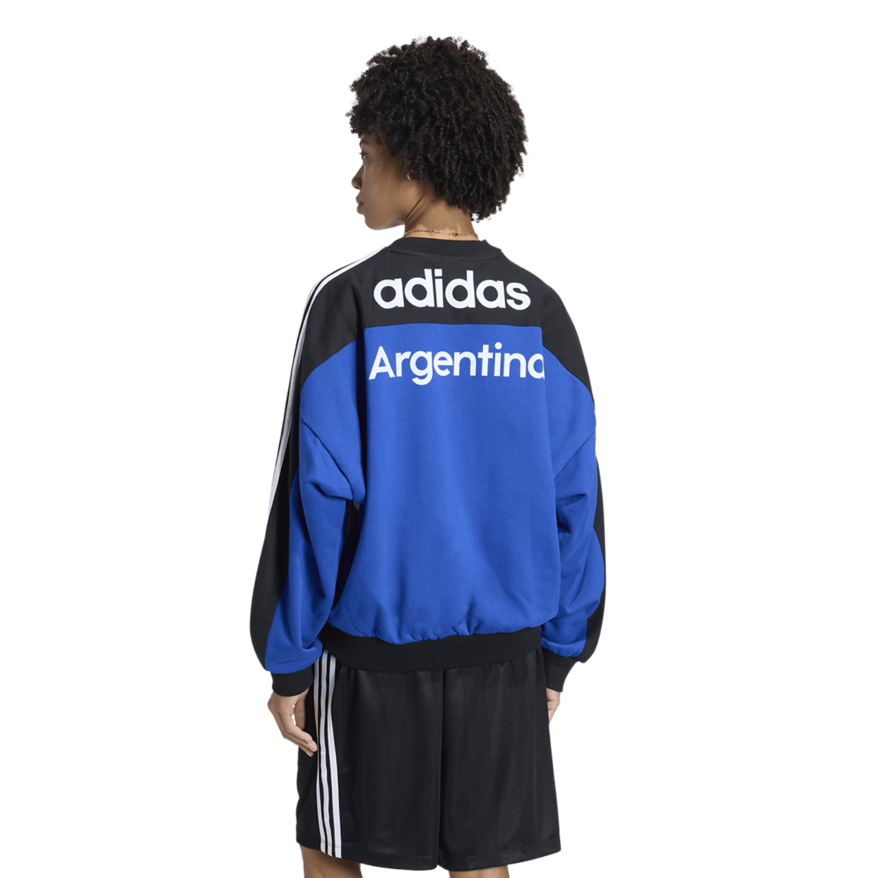adidas Argentina Cutline Crew Sweater Image 2 of 4. Tap to open photo gallery.