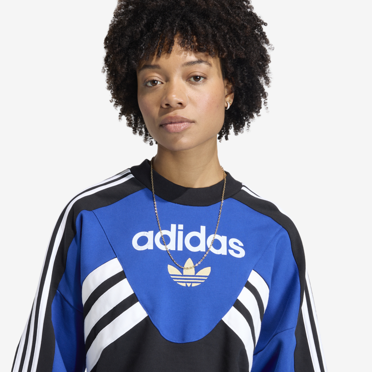 adidas Argentina Cutline Crew Sweater Image 3 of 4. Tap to open photo gallery.