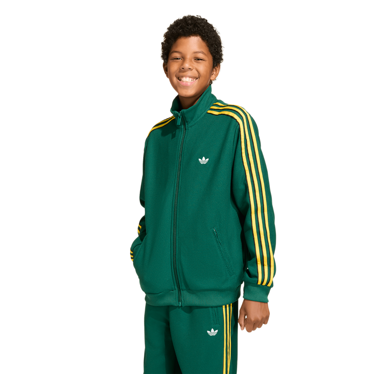 adidas Originals Firebird Loose Double Knit Track Top Image 1 of 6. Tap to open photo gallery.