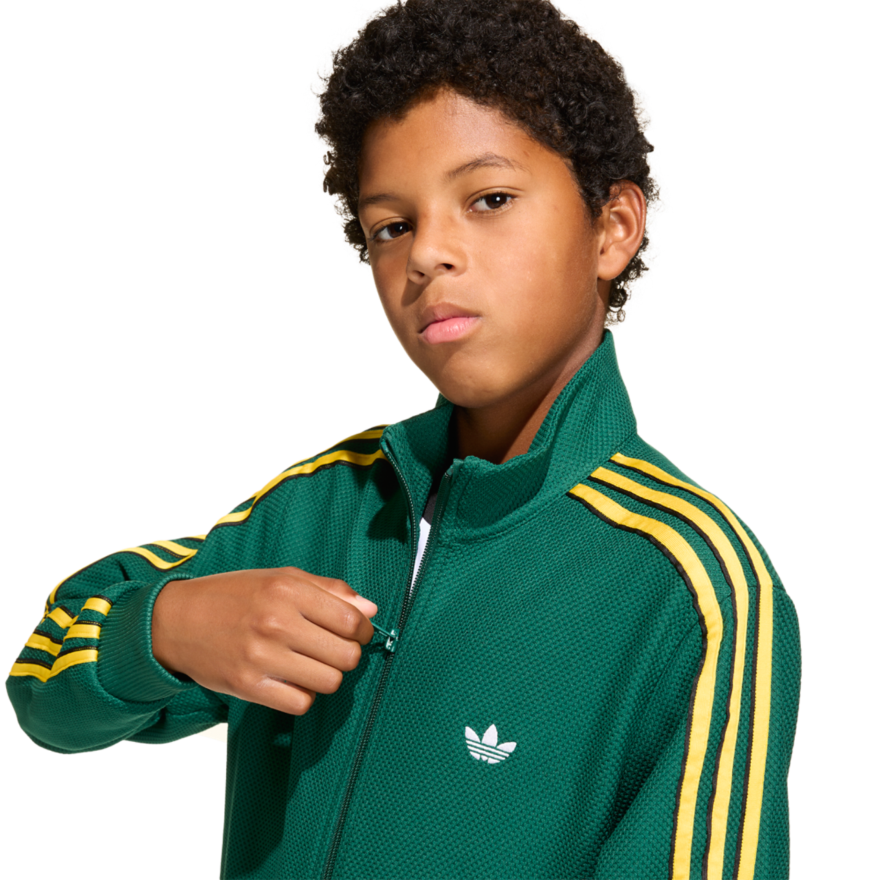 adidas Originals Firebird Loose Double Knit Track Top Image 3 of 6. Tap to open photo gallery.