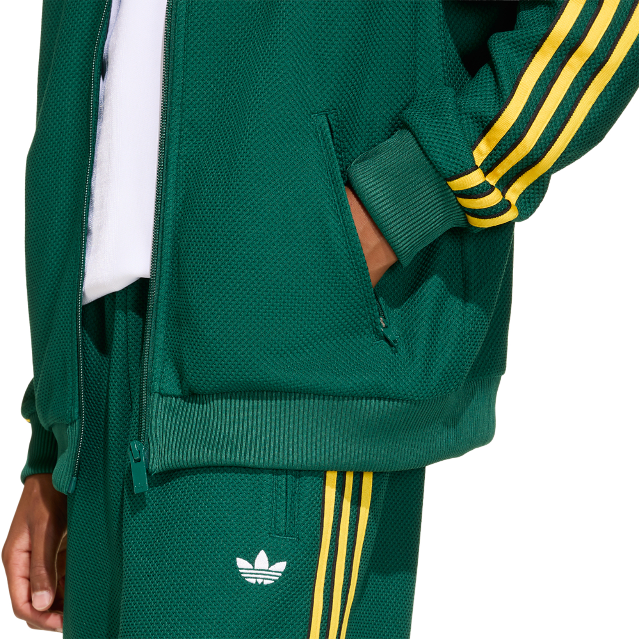 adidas Originals Firebird Loose Double Knit Track Top Image 4 of 6. Tap to open photo gallery.