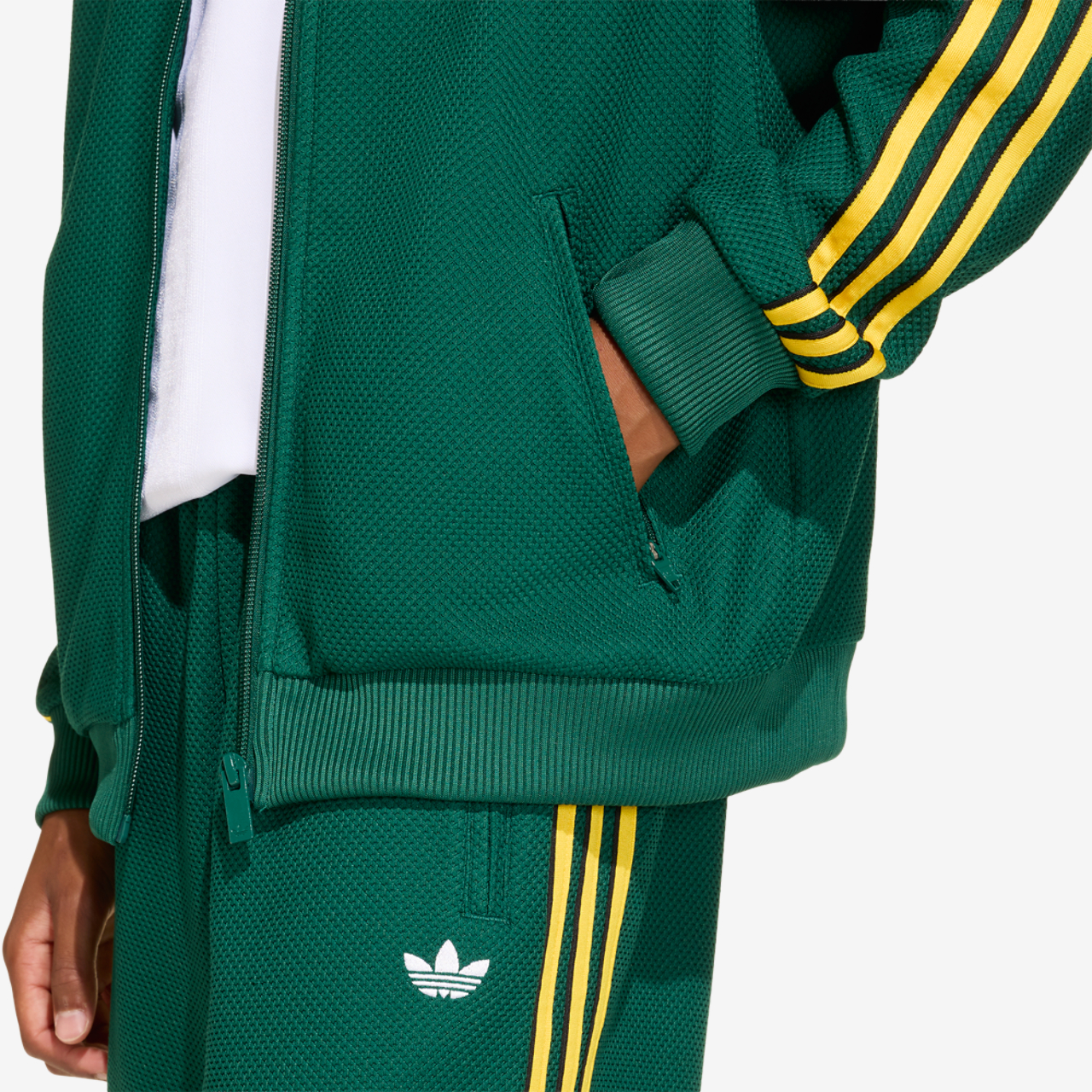 adidas Originals Firebird Loose Double Knit Track Top Image 4 of 6. Tap to open photo gallery.