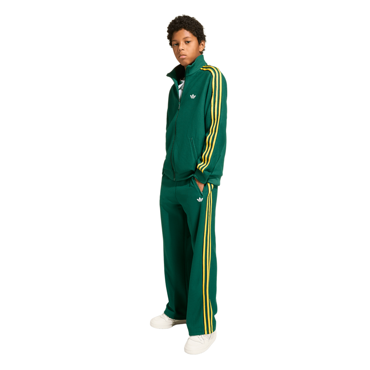 adidas Originals Firebird Loose Double Knit Track Top Image 5 of 6. Tap to open photo gallery.