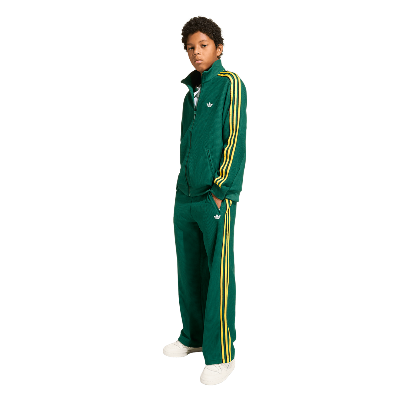 adidas Originals Firebird Loose Double Knit Track Top Image 5 of 6. Tap to open photo gallery.