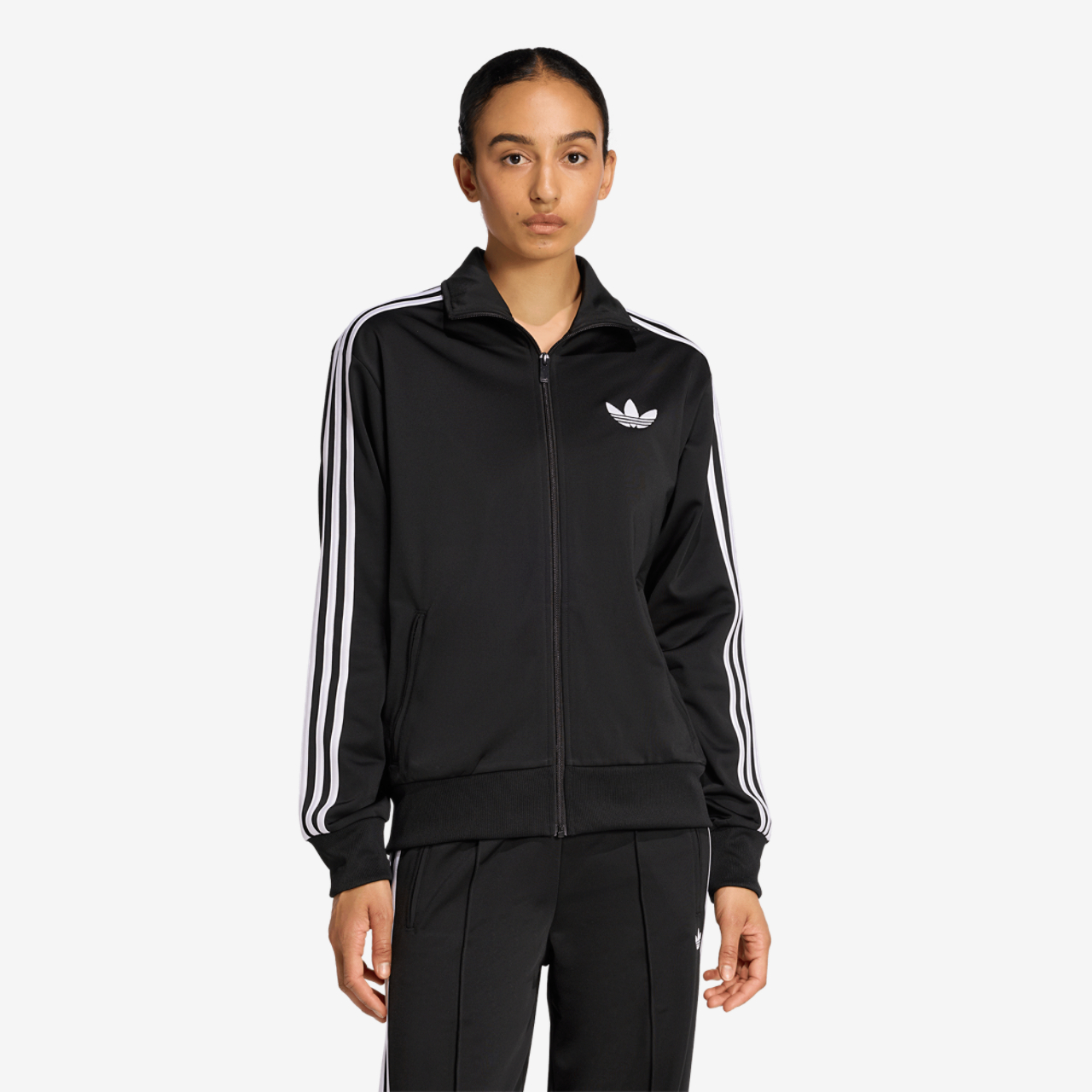 adidas Originals Firebird Classic Loose Track Top Image 1 of 7. Tap to open photo gallery.