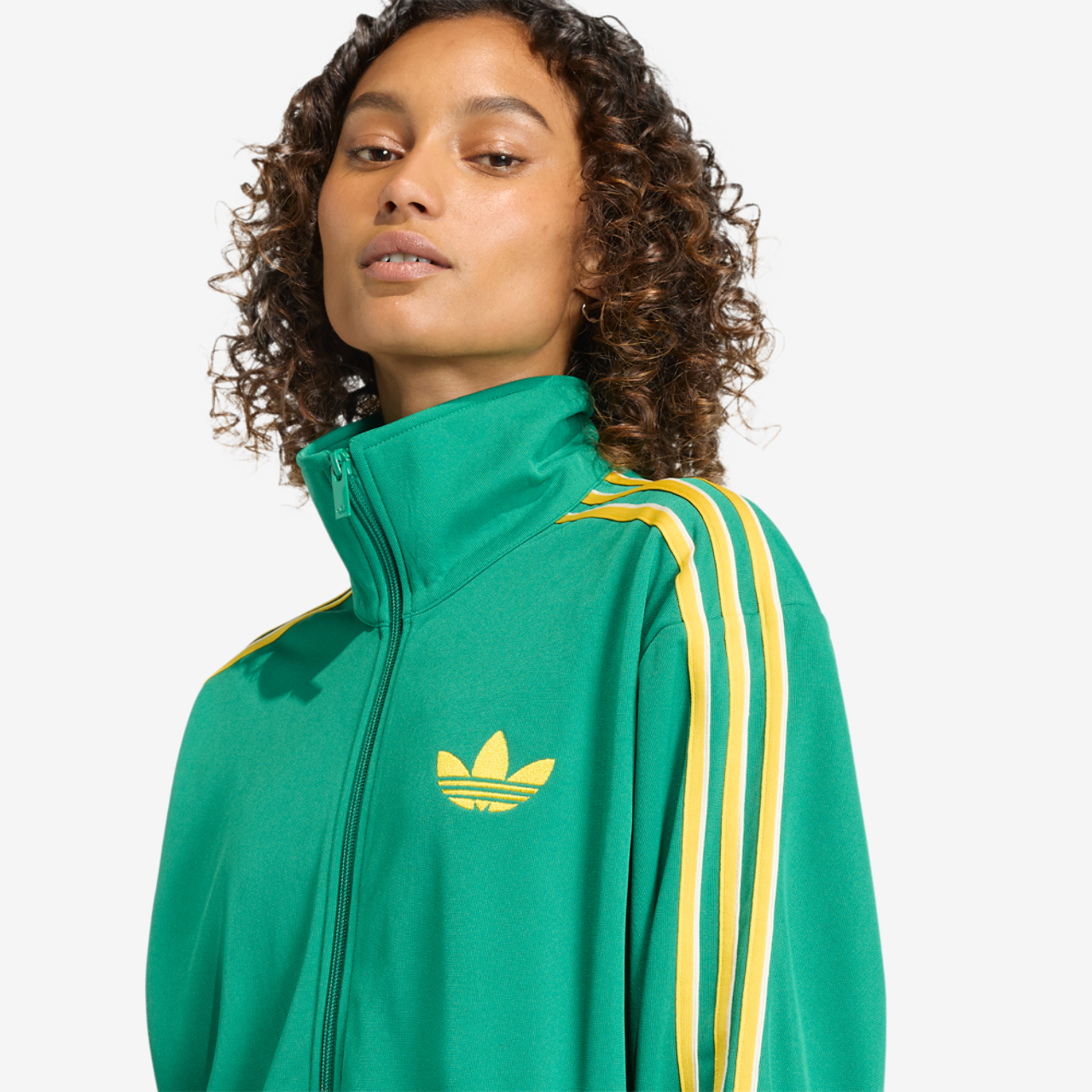 adidas Originals adicolor Loose Firebird Track Top Image 3 of 6. Tap to open photo gallery.
