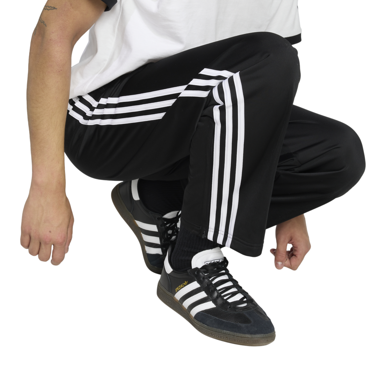 adidas Firebird Track Pants Image 4 of 5. Tap to open photo gallery.