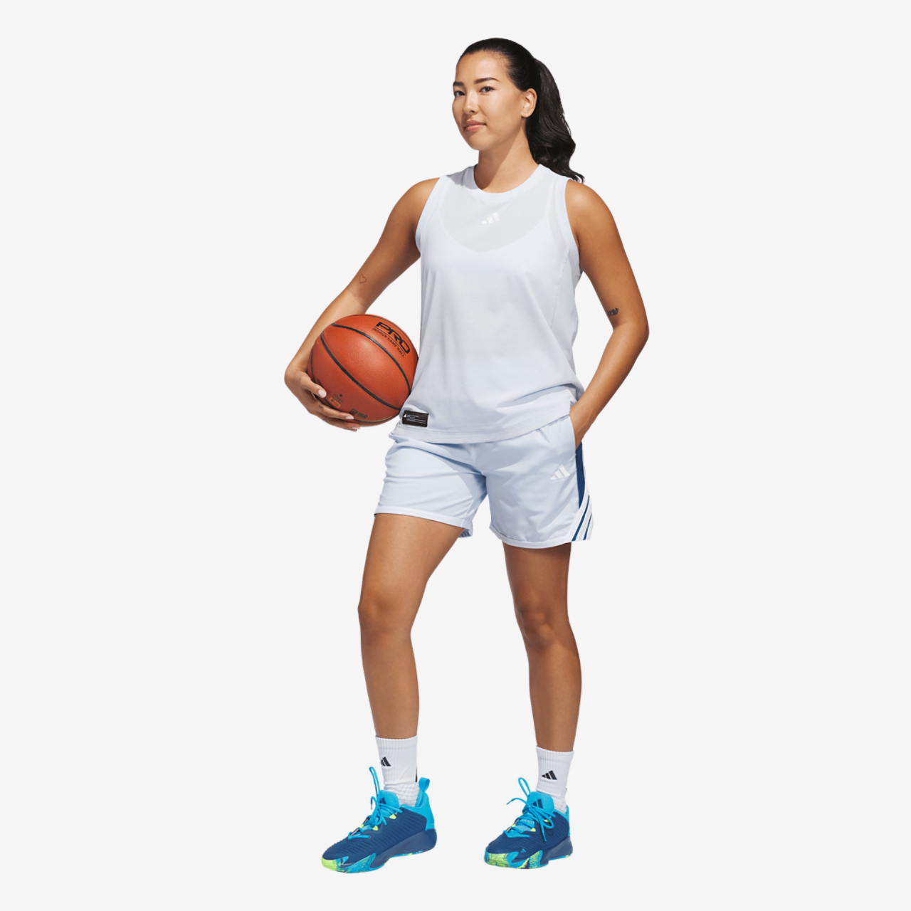 adidas CrazyLite Shorts Image 5 of 6. Tap to open photo gallery.