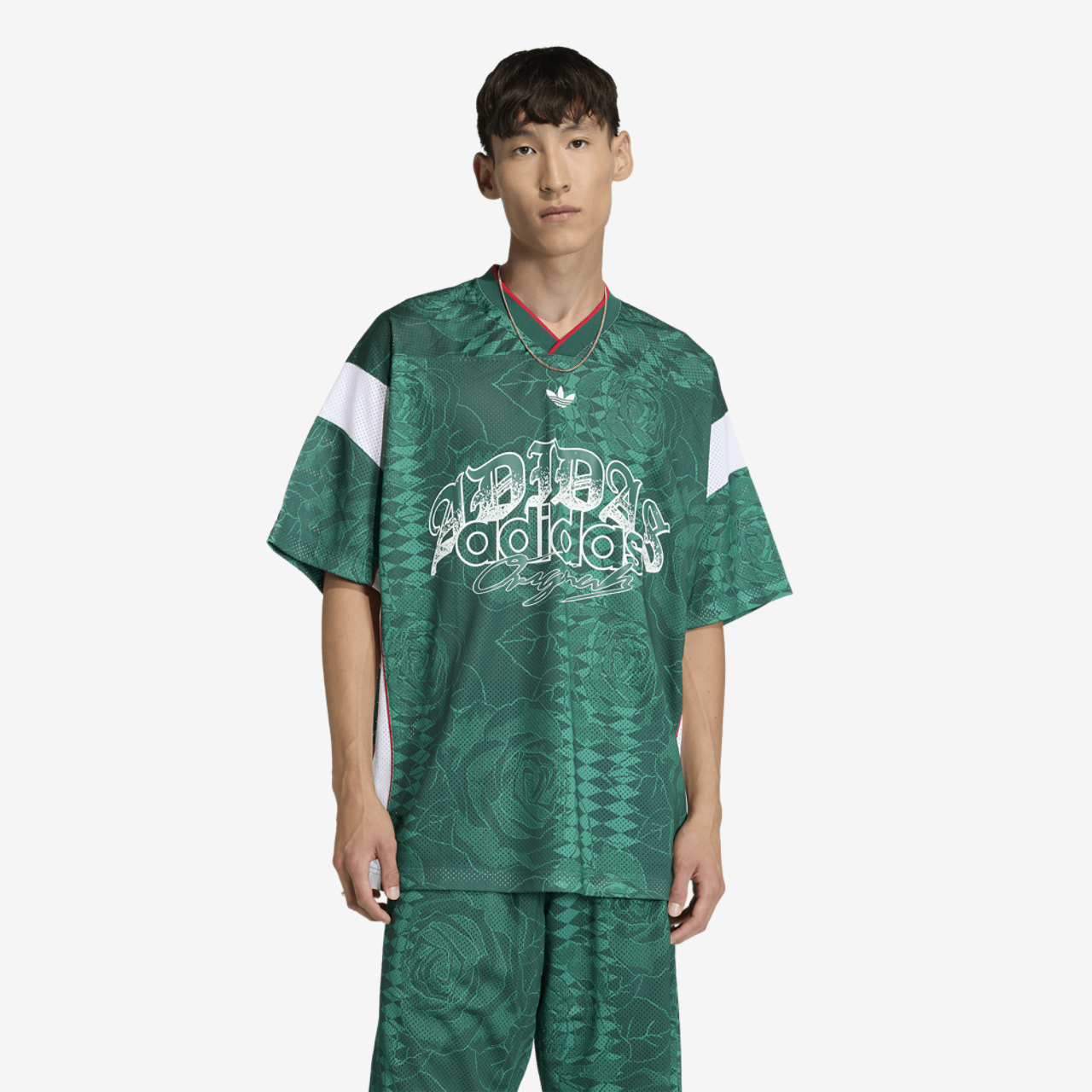 adidas Originals Roses Jersey Image 1 of 6. Tap to open photo gallery.