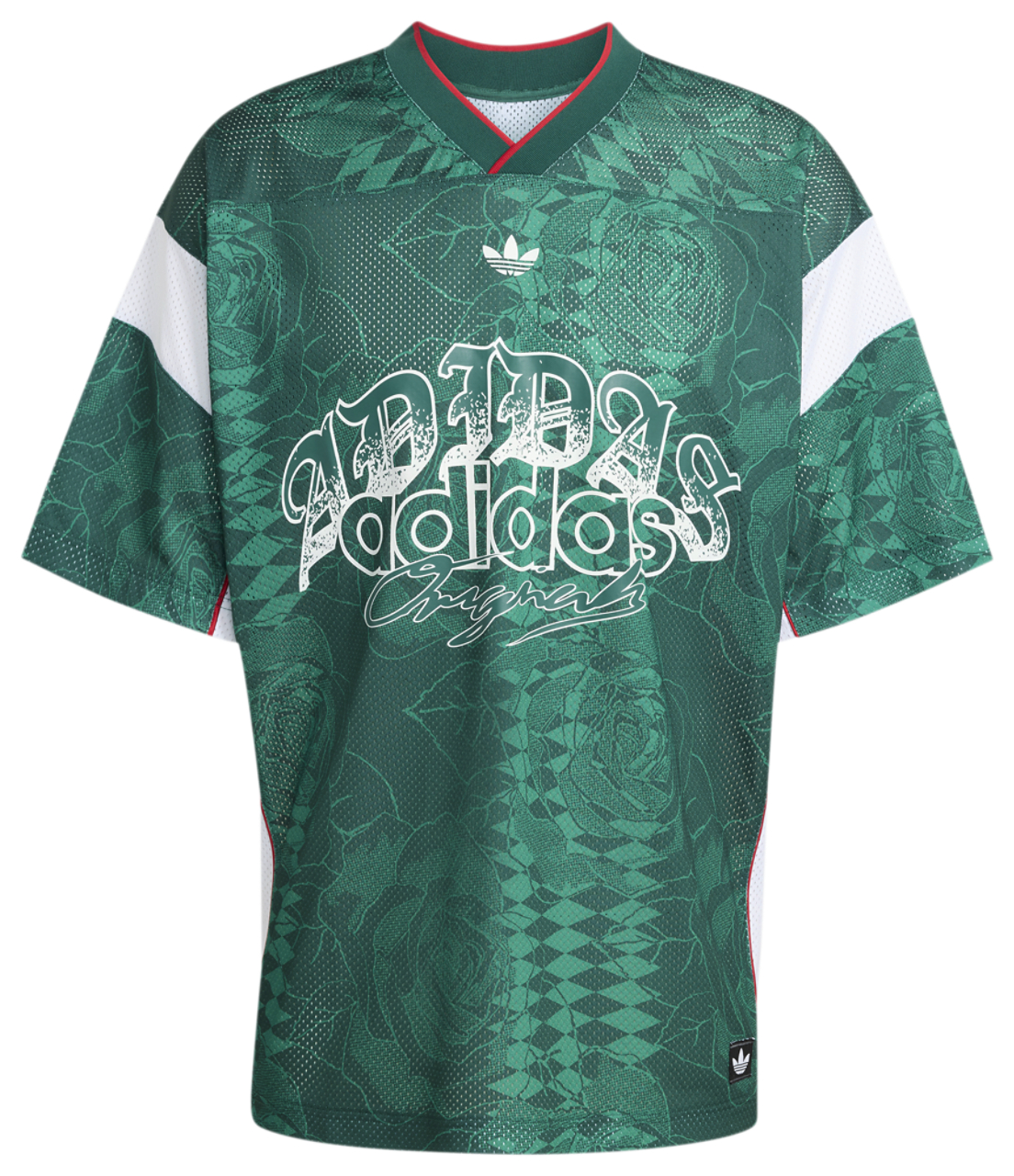 adidas Originals Roses Jersey Image 6 of 6. Tap to open photo gallery.