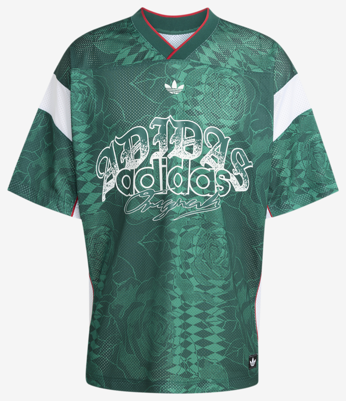 adidas Originals Roses Jersey Image 6 of 6. Tap to open photo gallery.