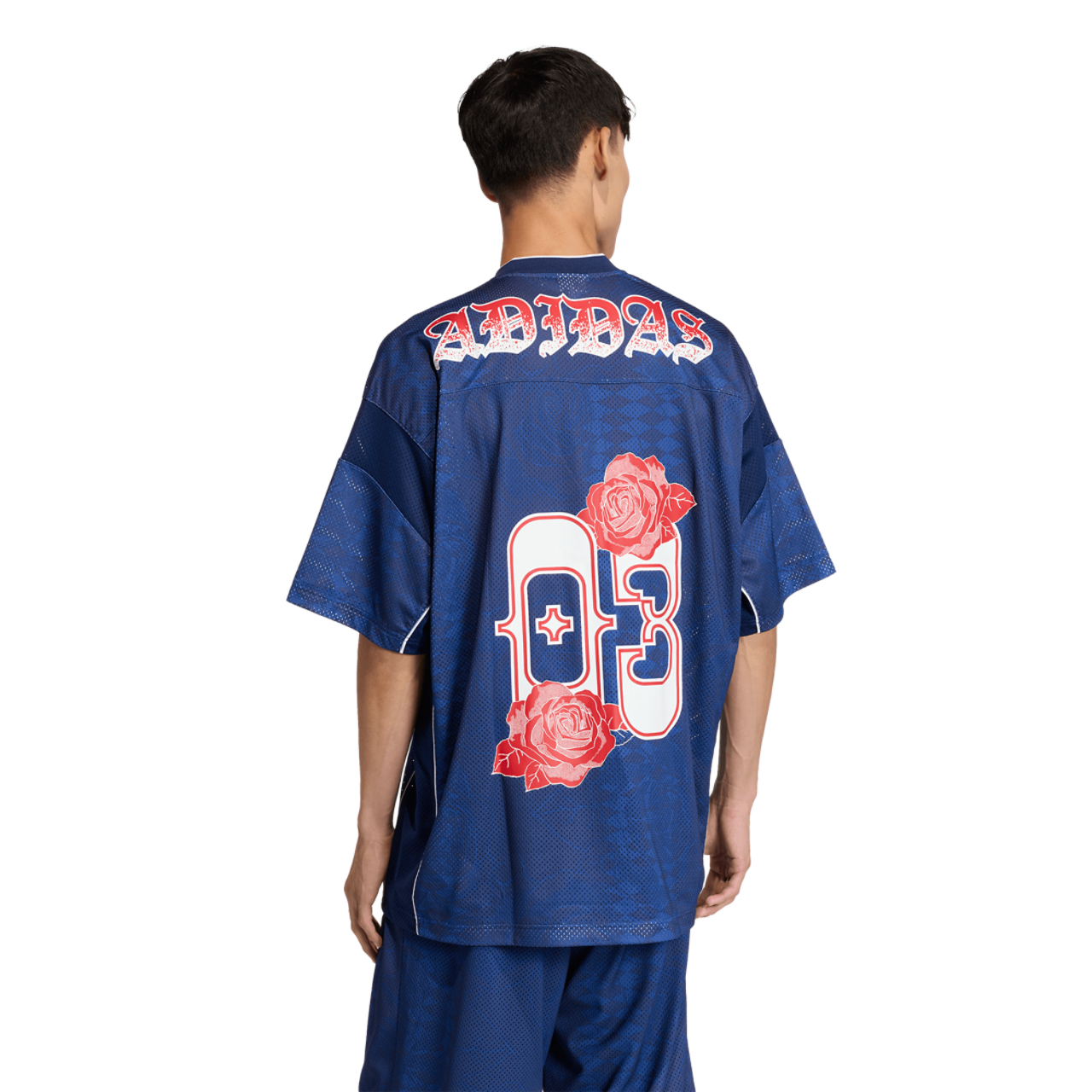 adidas Originals Roses Jersey Image 2 of 6. Tap to open photo gallery.