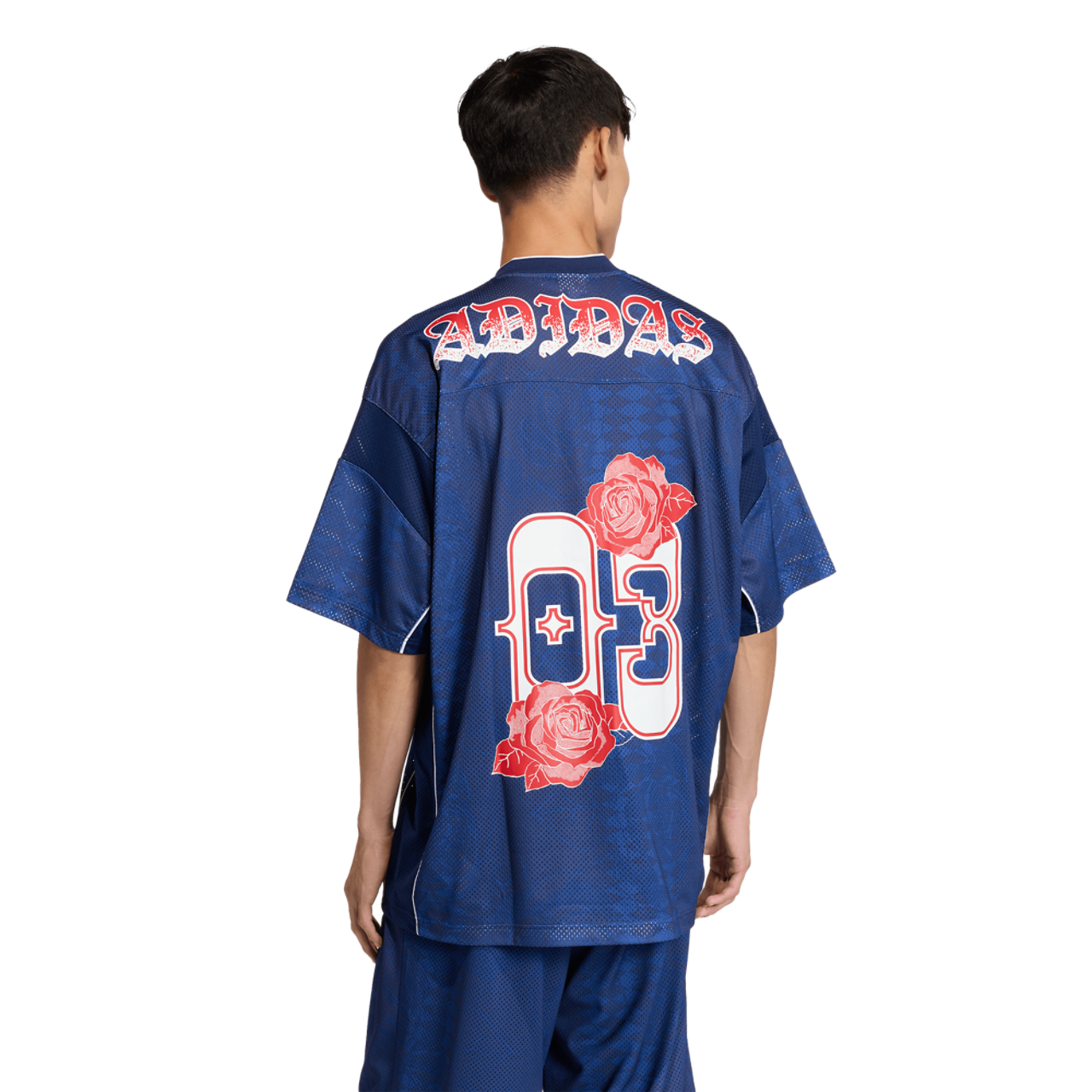 adidas Originals Roses Jersey Image 2 of 6. Tap to open photo gallery.