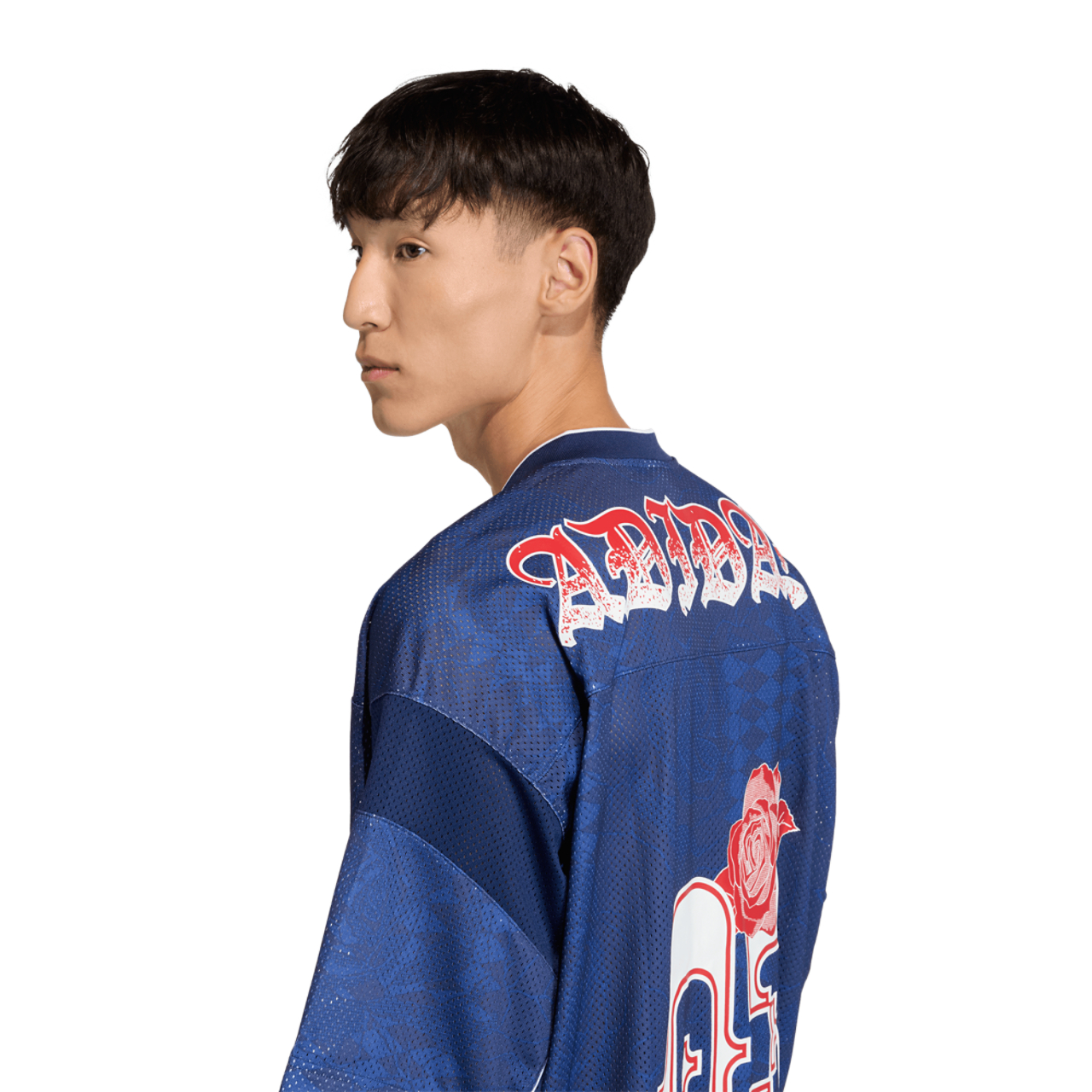 adidas Originals Roses Jersey Image 4 of 6. Tap to open photo gallery.