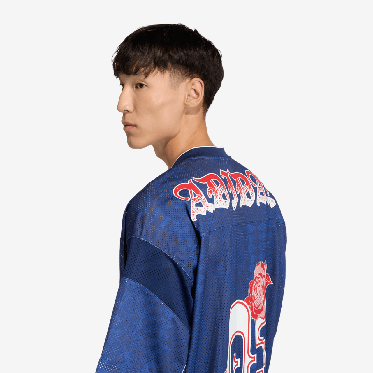 adidas Originals Roses Jersey Image 4 of 6. Tap to open photo gallery.