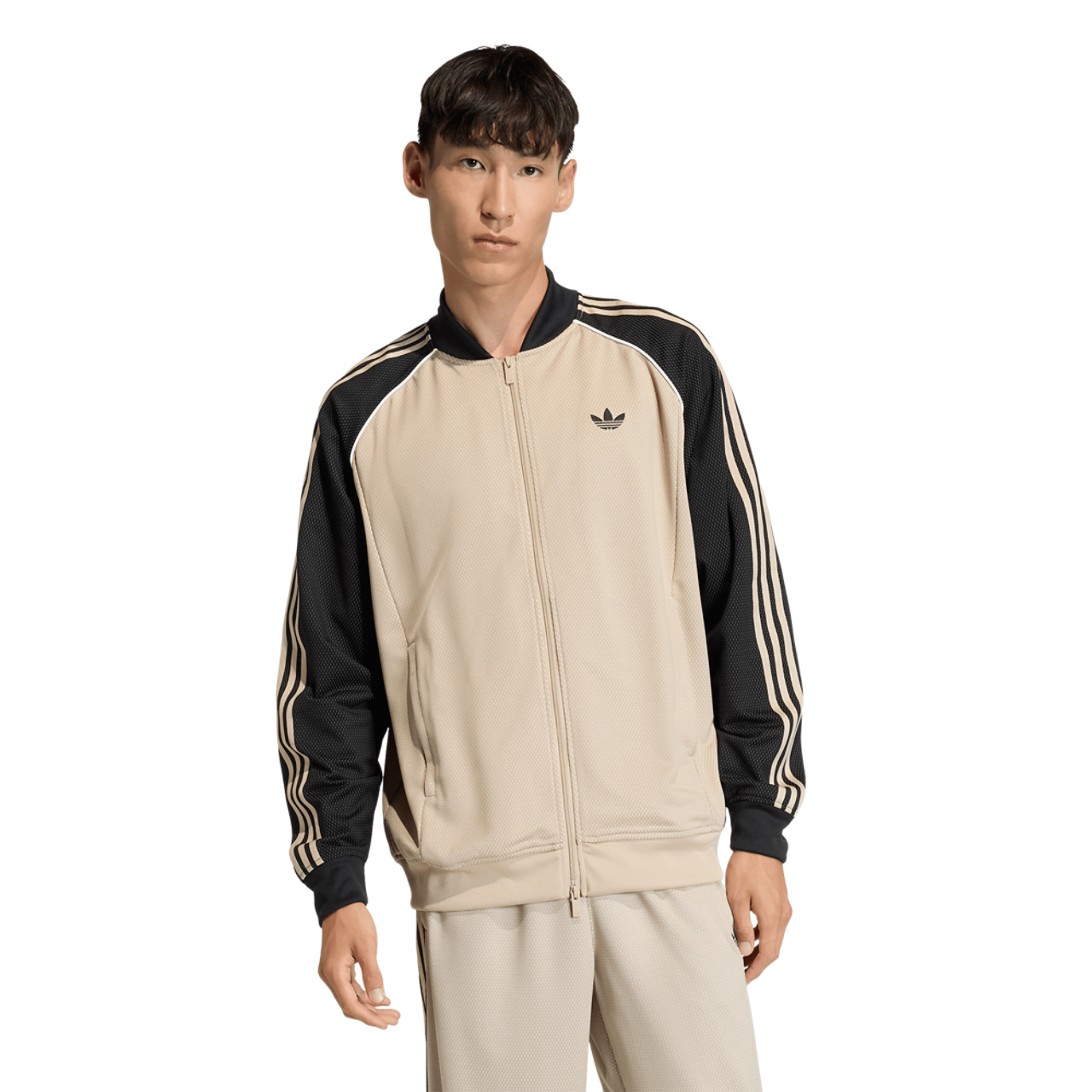 adidas Originals Superstar Loose Mesh Track Top Image 1 of 6. Tap to open photo gallery.